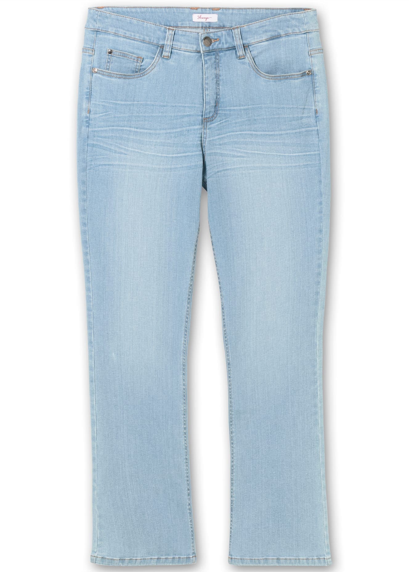 Sheego Bootcut-Jeans, (1 tlg.)