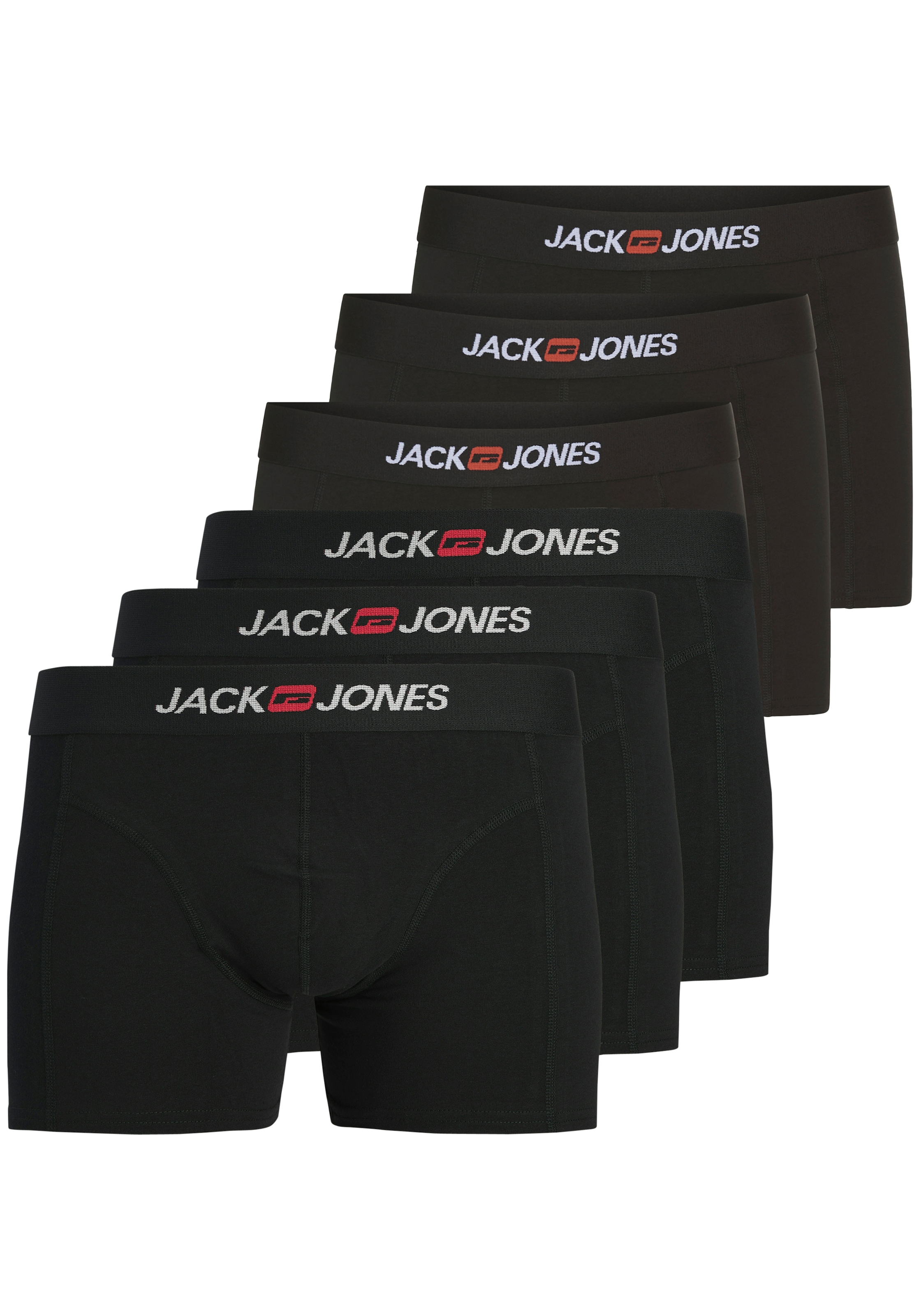 Jack & Jones Trunk »JACOLD CRISP CORP LOGO TRUNKS 6 PACK«, (Packung, 6 St.)