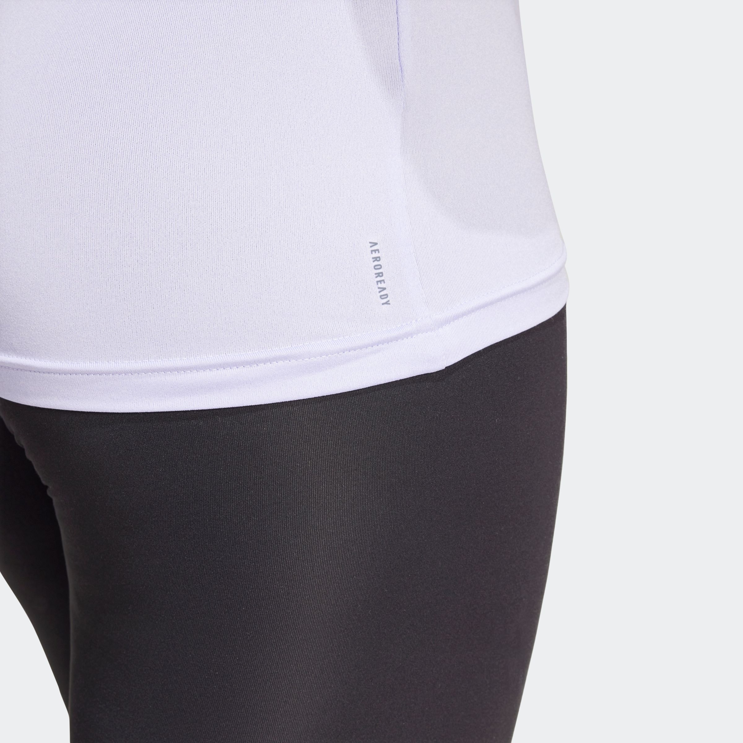 adidas Performance T-Shirt »TR-ES MIN T«, Trainingsshirt, feuchtigkeitsabsorbierend mit V Ausschnitt