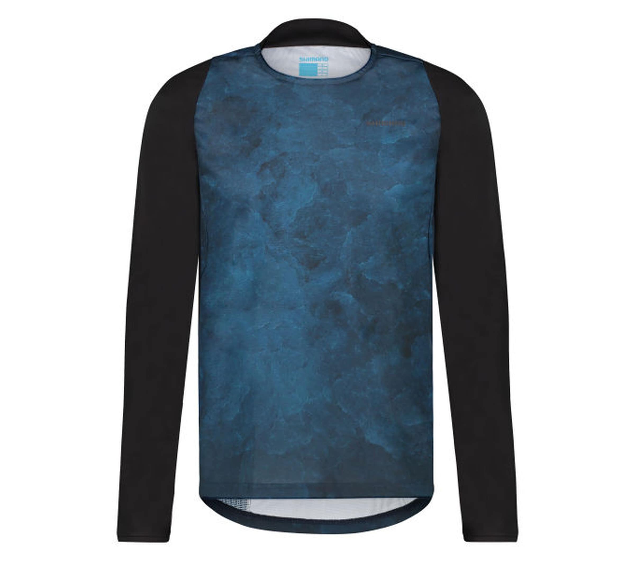 Radtrikot »FORESTA Long Sleeve Jersey, Navy«