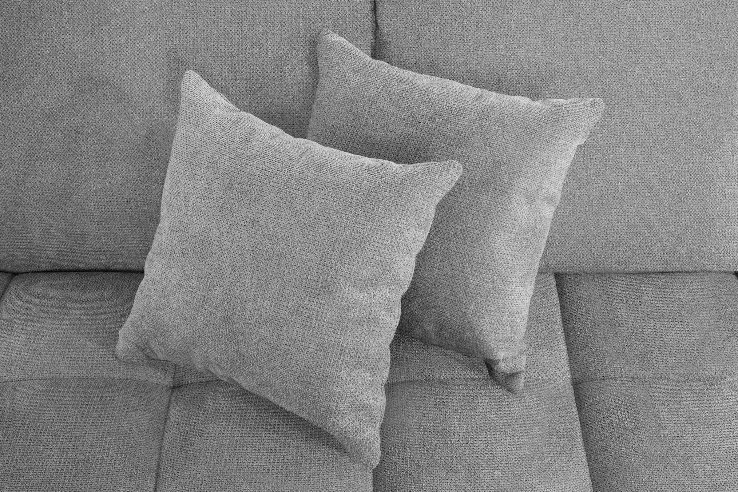 DOMO collection 2,5-Sitzer »Franzi, zeitlos und elegant, moderne Sitzheftung«, wahlweise mit Kopfteilverstellung, inklusive Zierkissen