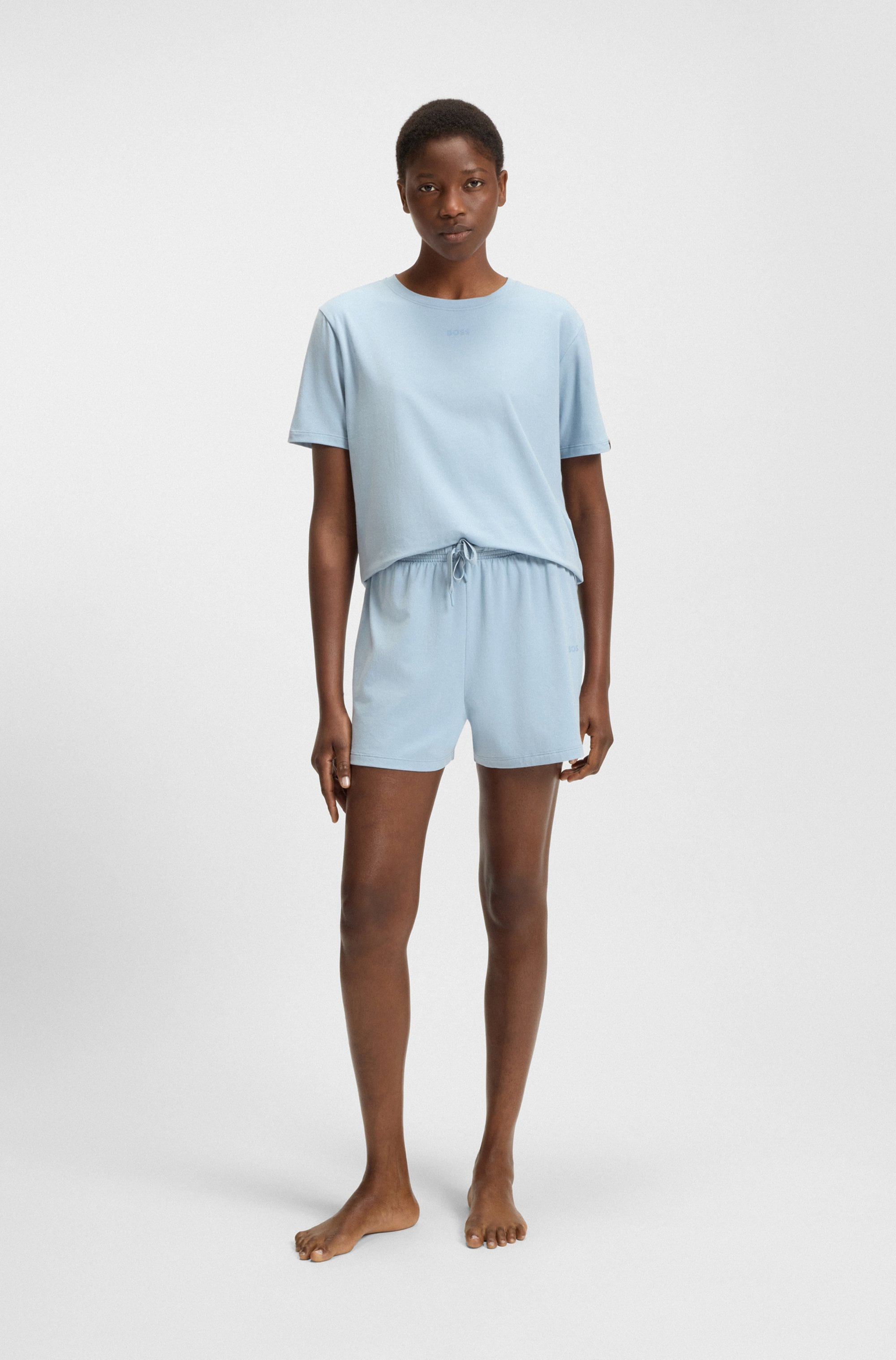 BOSS Pyjamahose »CI_Shorts CW«, mit BOSS Logoschriftzug