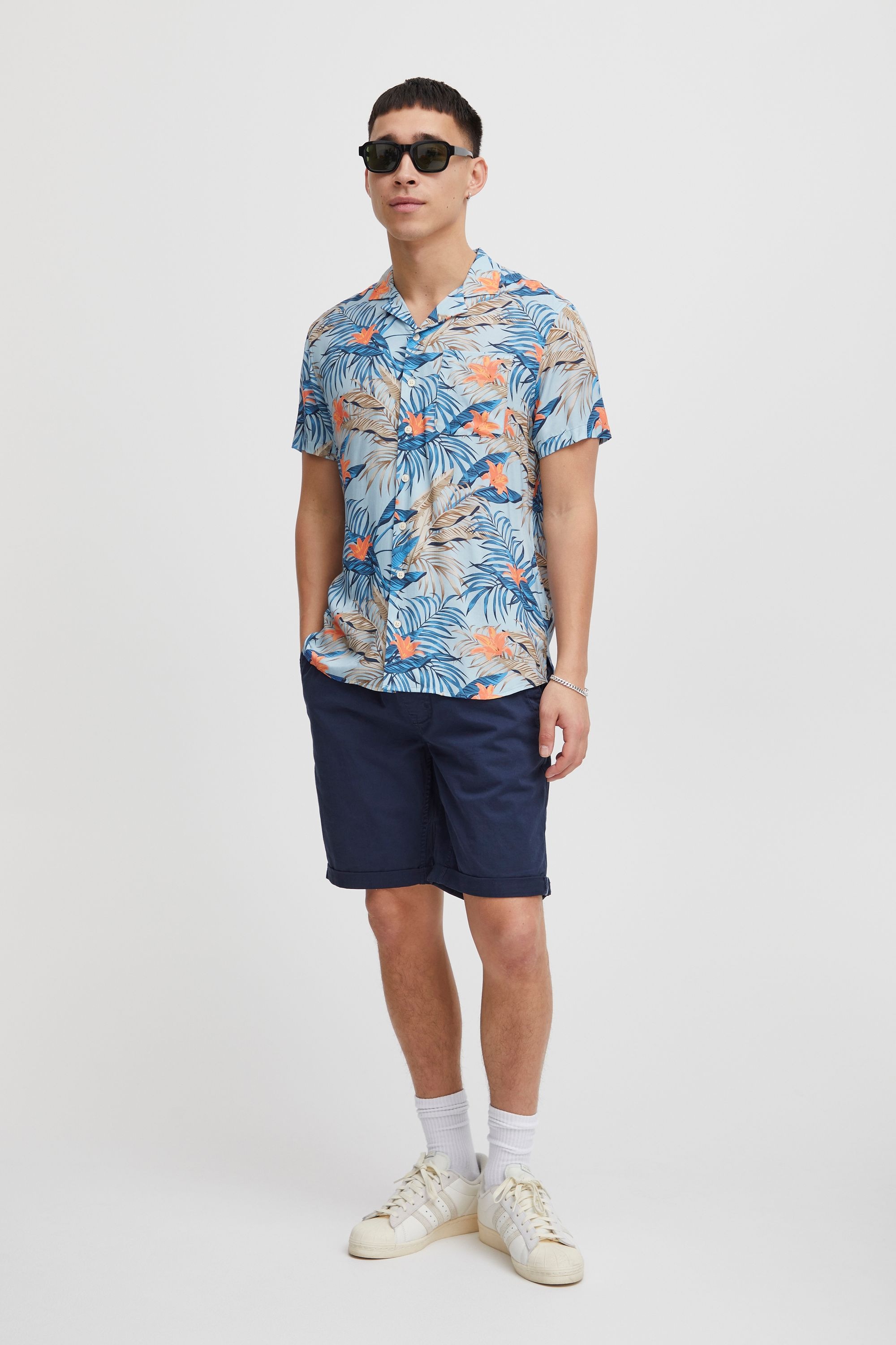 Blend Kurzarmshirt »Kurzarmhemd BHShirt«