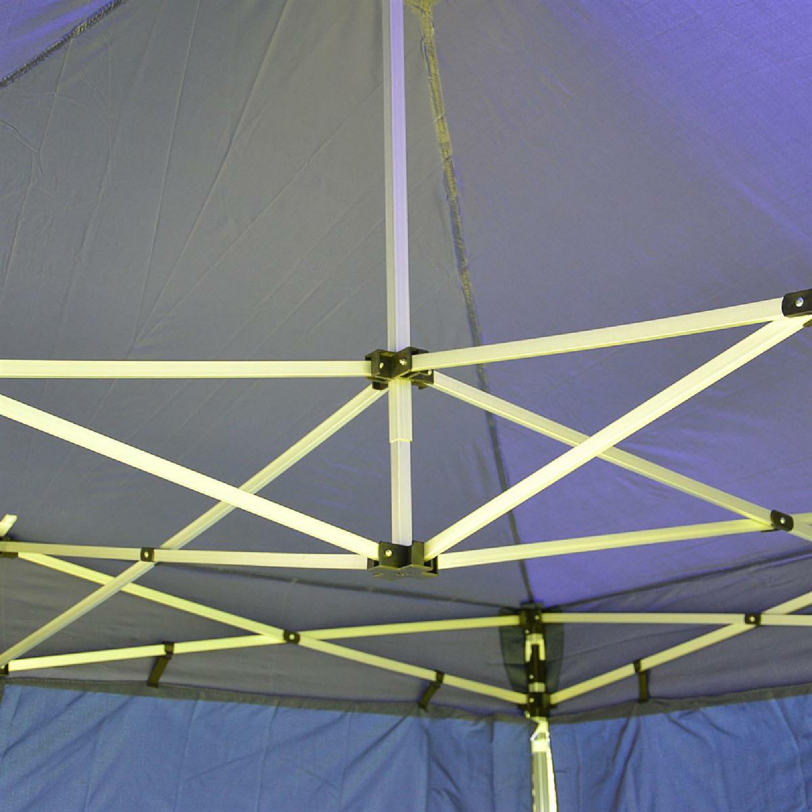 VCM Pavillon »Falt Pavillon 3x3m blau+2 Seitenteile«