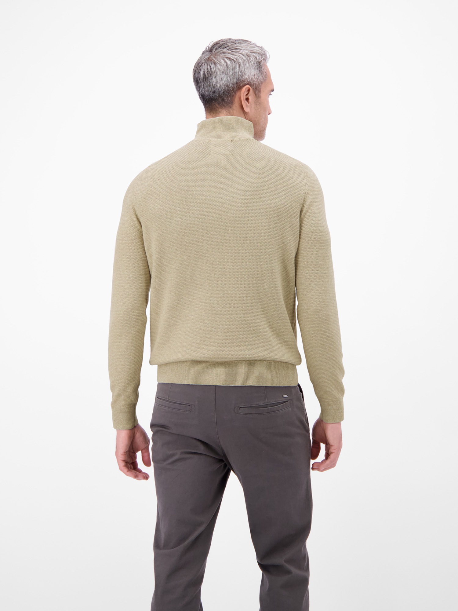 LERROS Strickpullover »Herren Stricktroyer in Twist-Struktur«