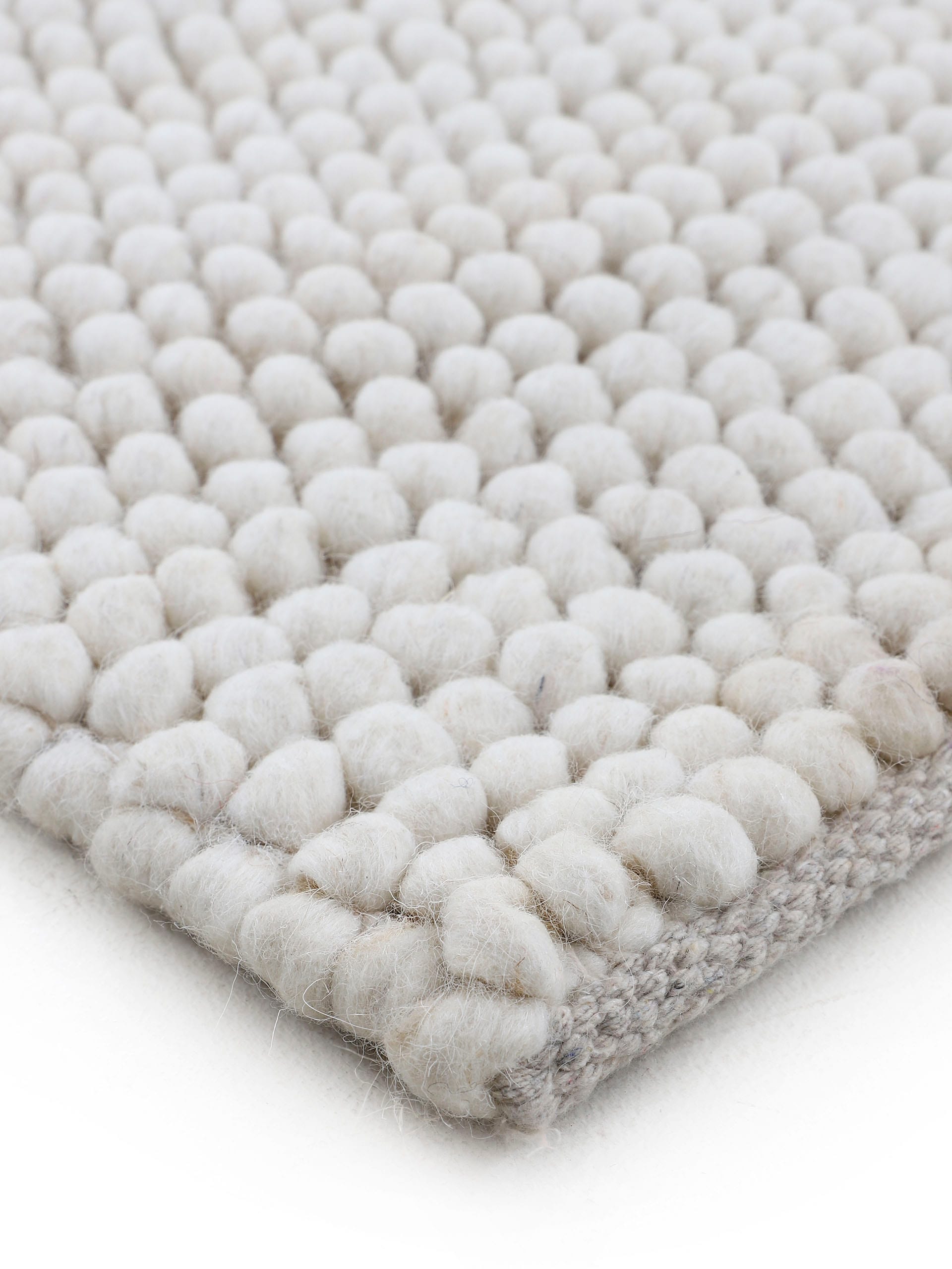 carpetfine Teppich »Calo«, rechteckig, Handweb meliert, OTTO Wolle Farben, bei handgewebt, online Teppich, Uni 70
