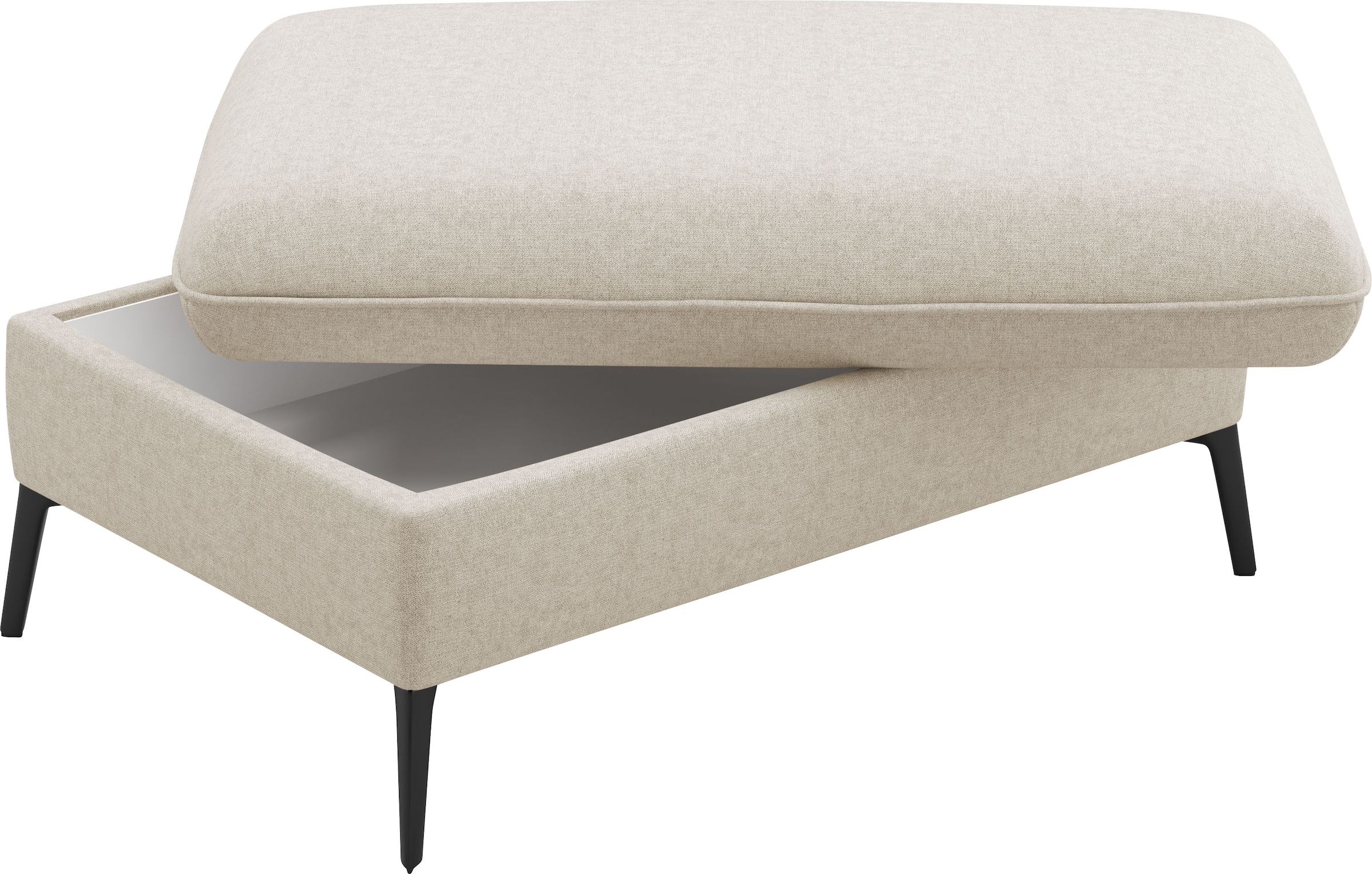sit&more Polsterhocker »Emely«, mit praktischen Stauraum