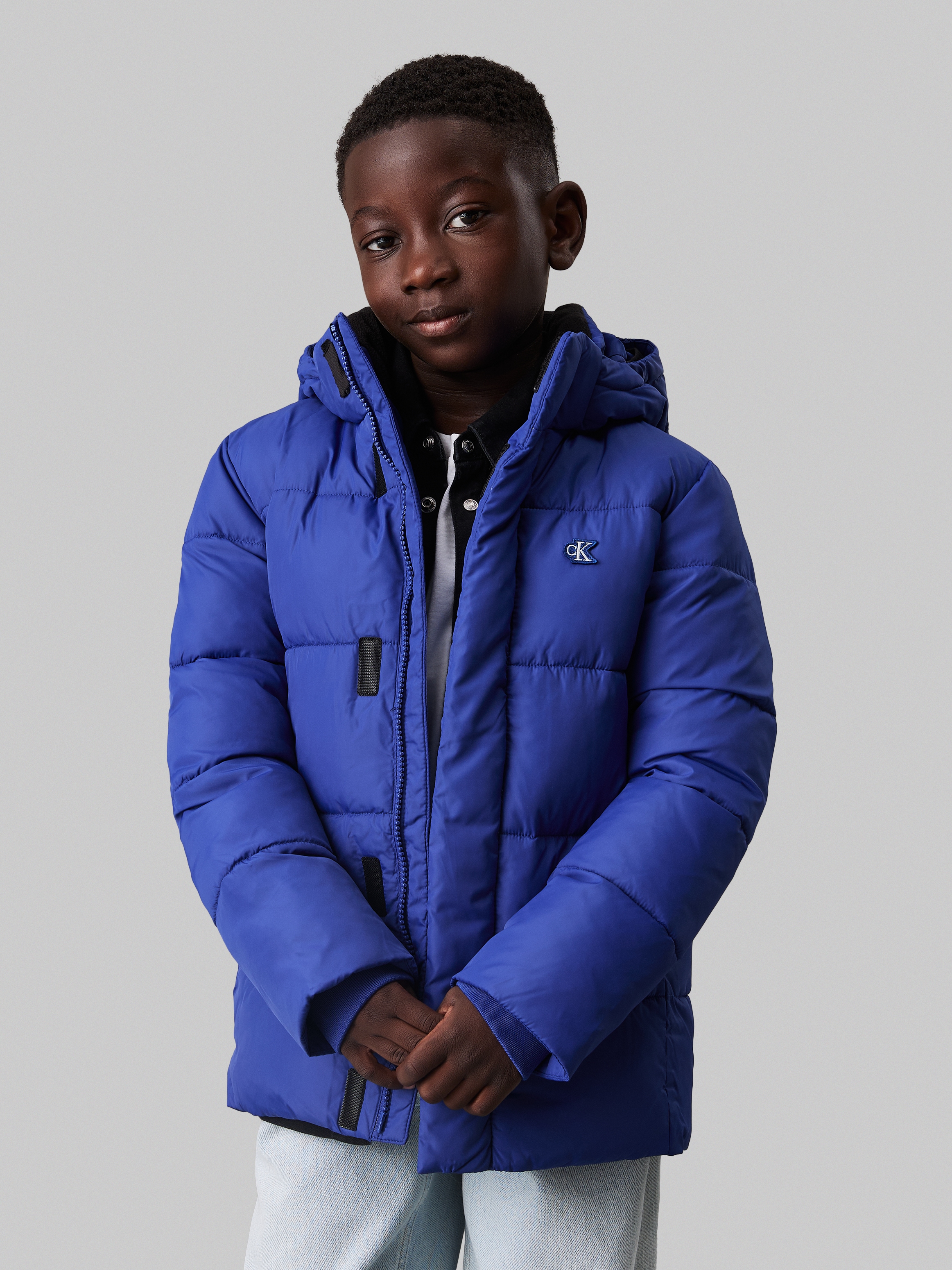 Winterjacke »ESSENTIAL PUFFER JACKET«, mit Kapuze, für Kinder bis 16 Jahre und mit...