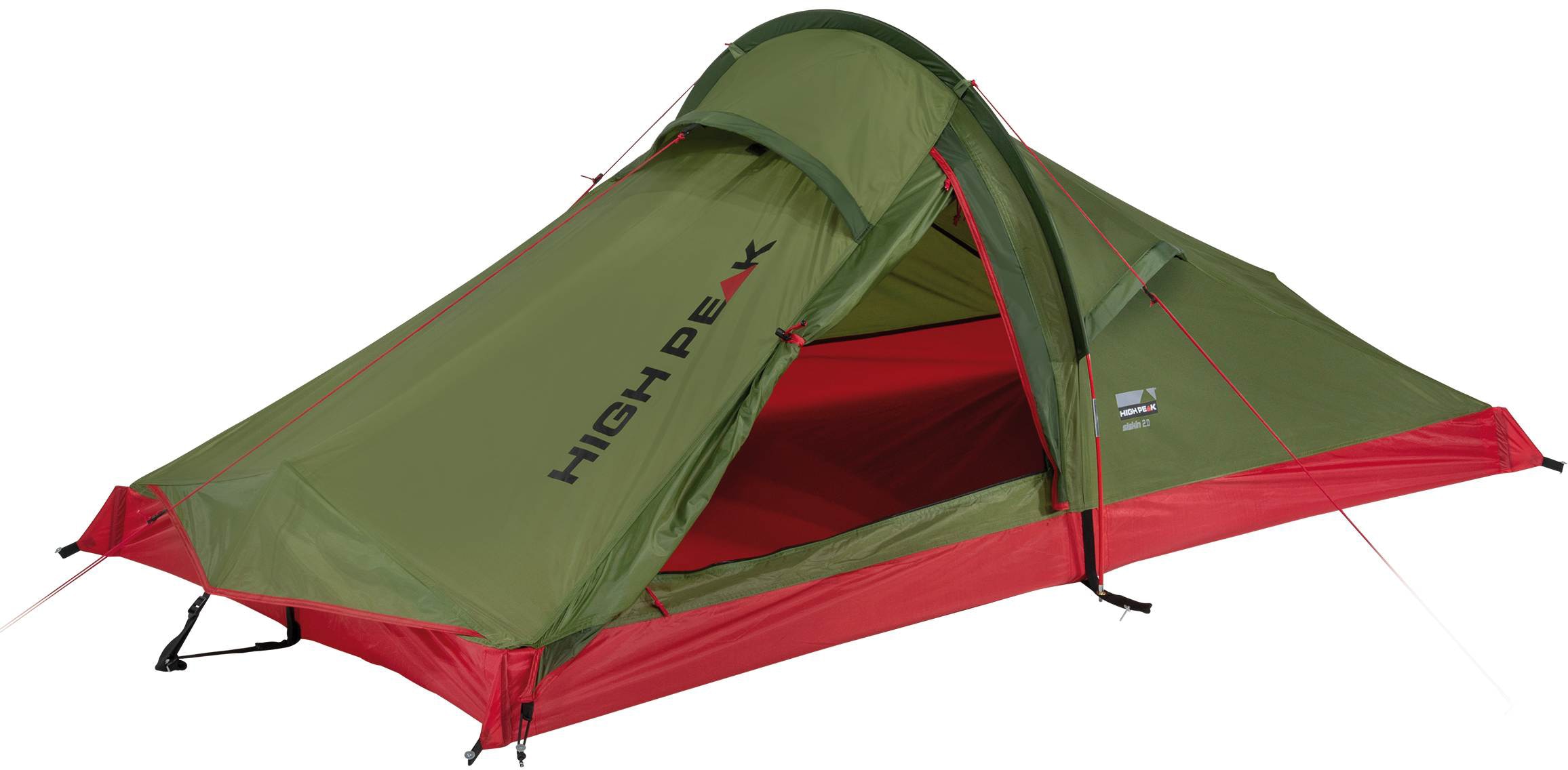 High Peak Einbogenzelt "Siskin 2.0 LW" 2 Personen Aluminiumgestänge