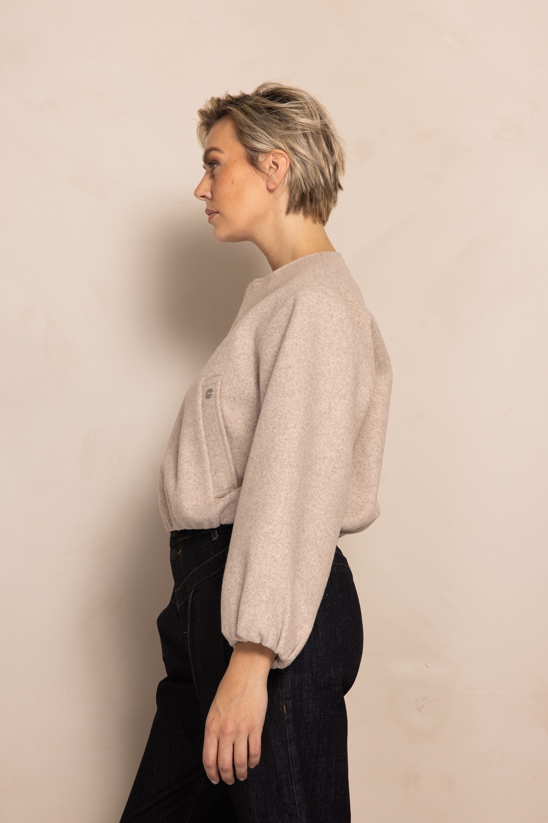 Zhrill Blouson »MANOA«, mit Ballonärmeln