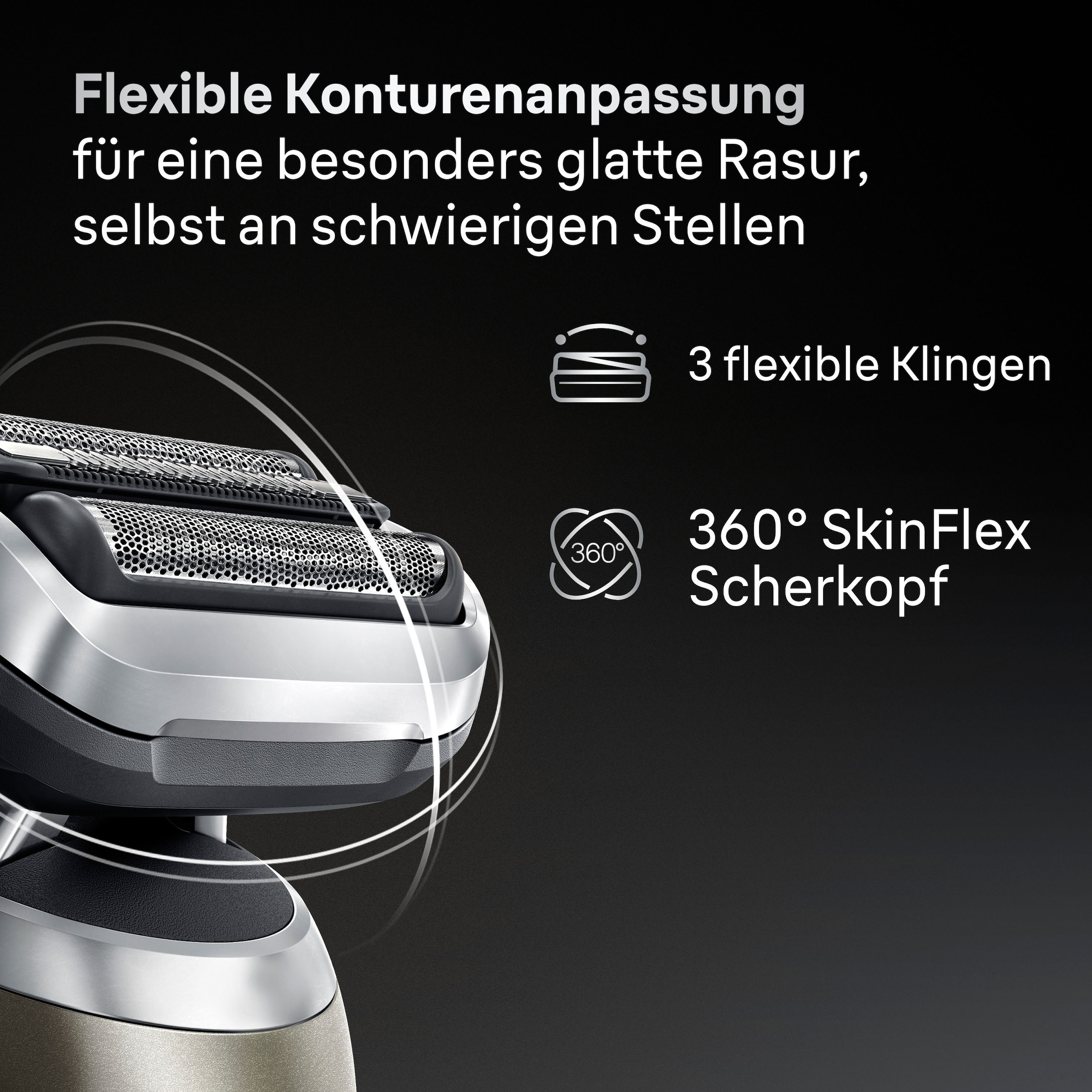 Braun Elektrorasierer »Series 7 72-C7200cc« Reinigungsstation Bis zu 60 min, 4in1 SmartCare Center, +1 Aufsatz, 100% Wasserdicht