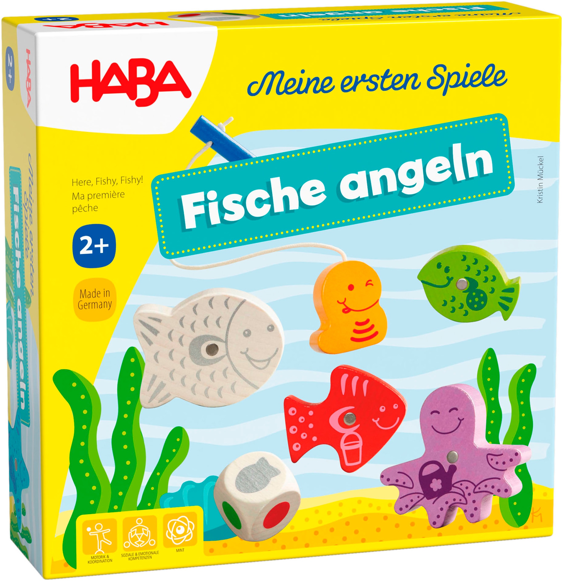 Spiel »Meine ersten Spiele - Fische angeln«, Made in Germany