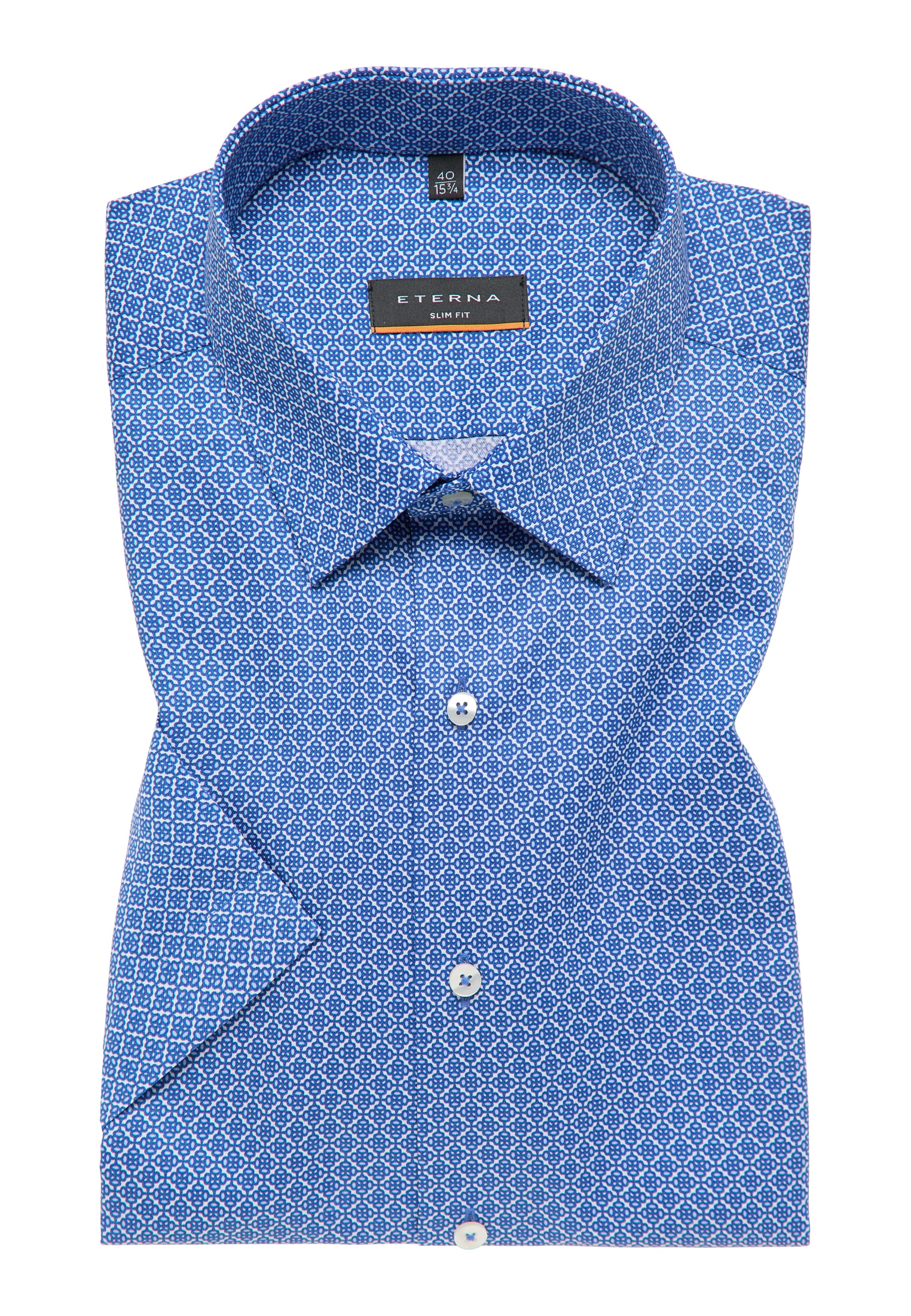 Eterna Kurzarmhemd »SLIM FIT« NON IRON (bügelfrei)