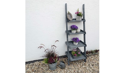 promadino Pflanzentreppe »Blumentreppe klein, grau«, BxTxH: 50x60x56 cm  online bestellen