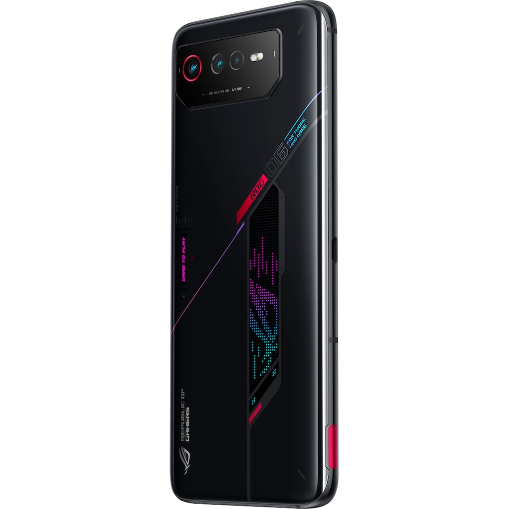 Asus Smartphone »ROG Phone 6«, Phantom Black, 17,22 cm/6,78 Zoll, 512 GB Speicherplatz, 50 MP Kamera