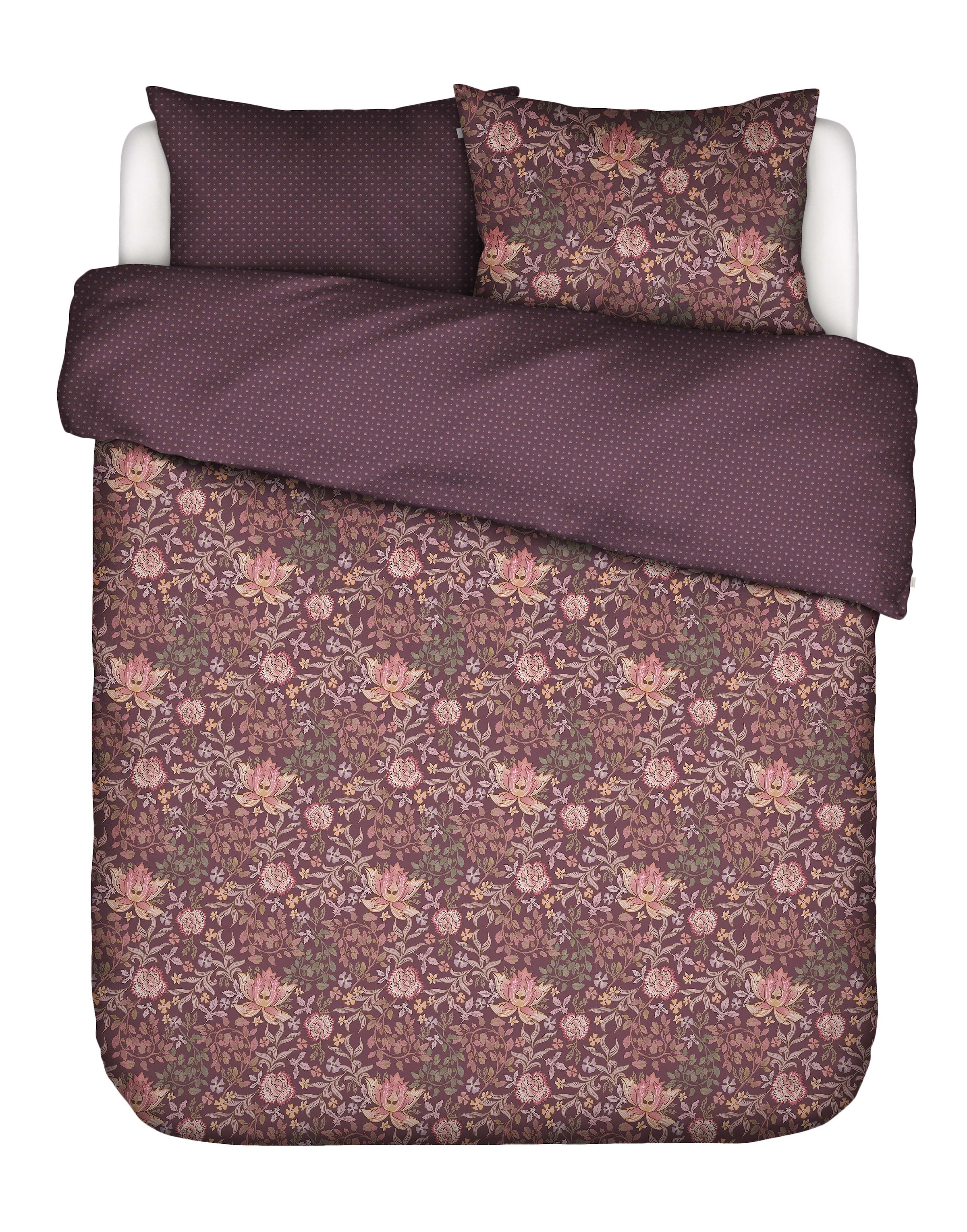 Essenza Wendebettwäsche »Ophelia, Baumwoll-Satin« 2 Stk. tlg.