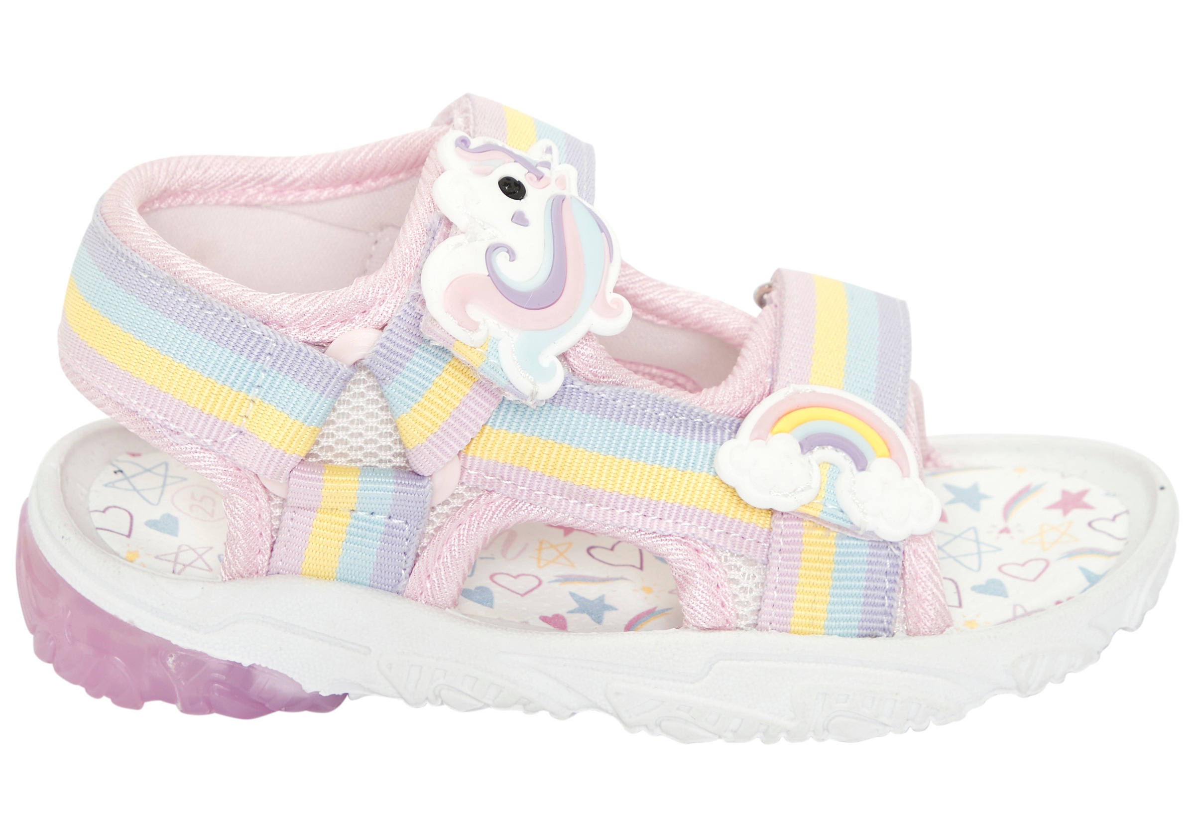 Disney Sandale »UNICORN«  mit cooler Blinkfunktion
