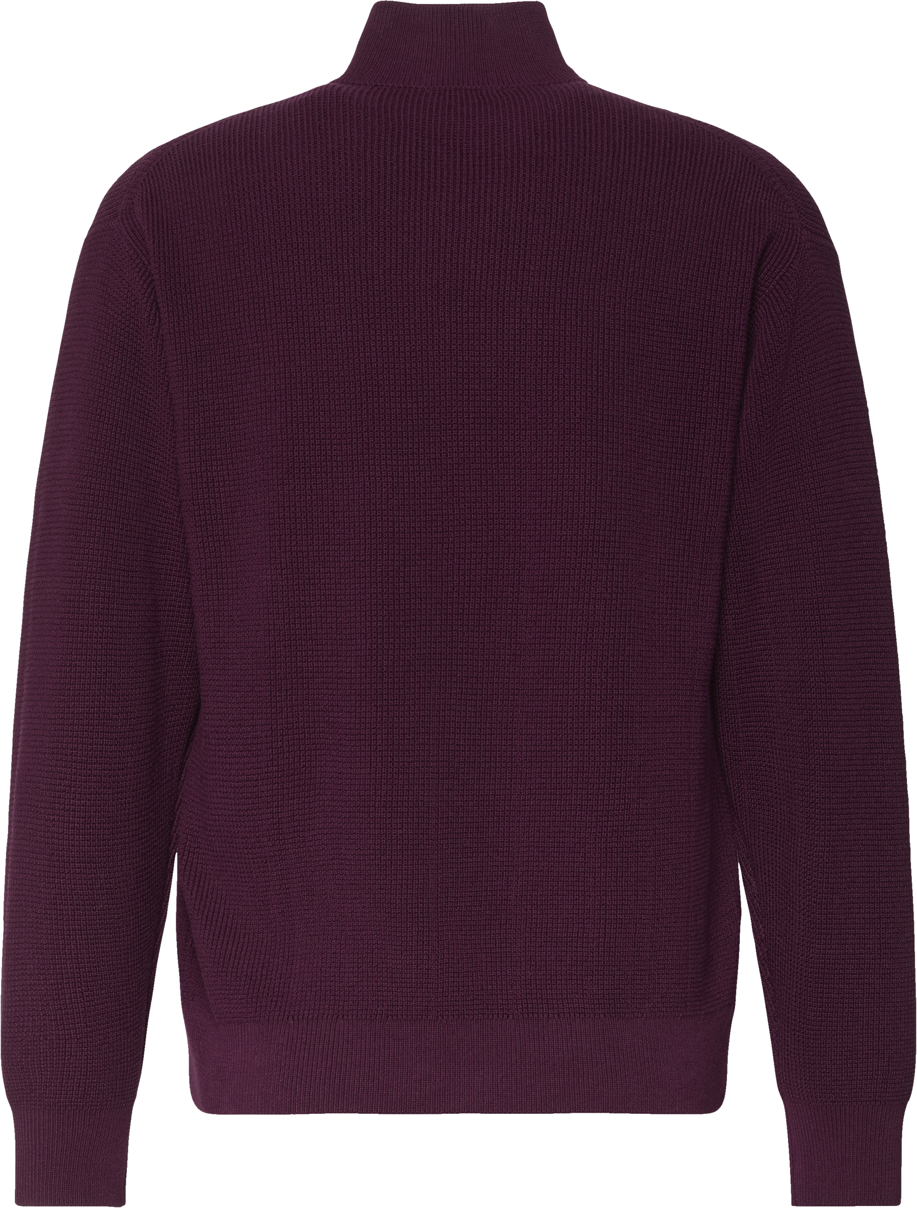 Calvin Klein Jeans Strickpullover Troyerkragen mit Reißverschluss, Regular Fit