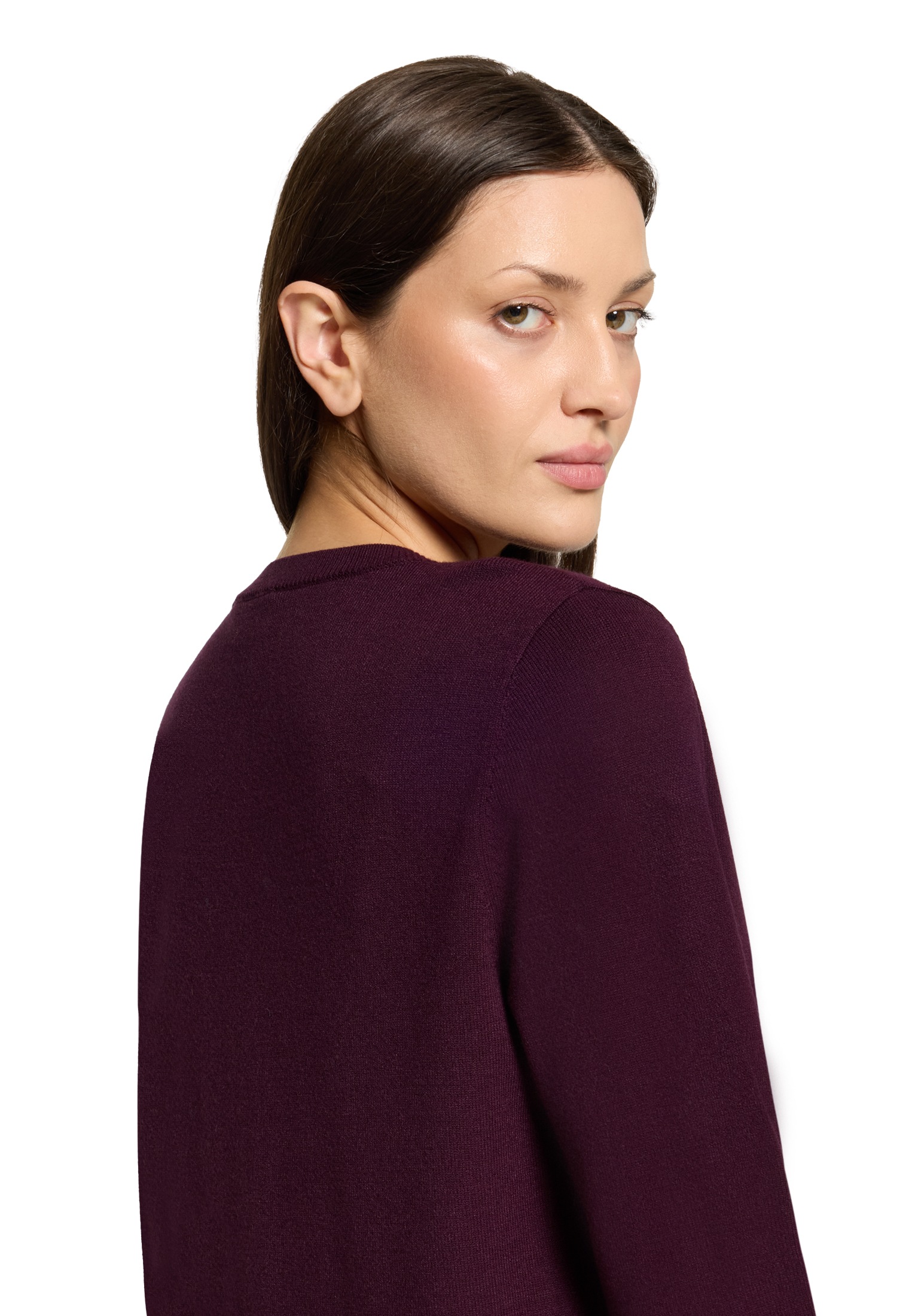 Cartoon Strickjacke »Feinstrickjacke mit Rundhalsausschnitt«