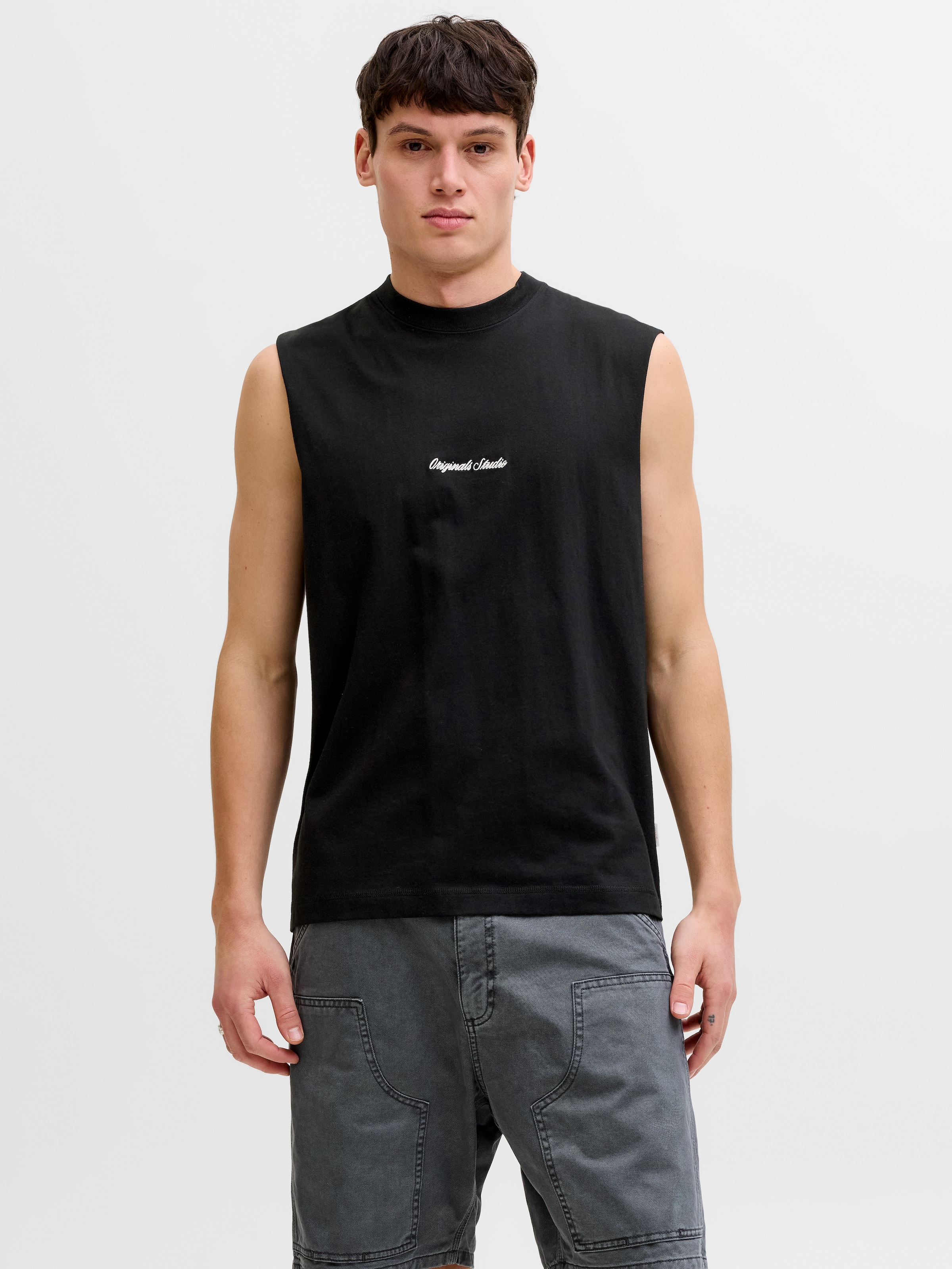 Jack & Jones T-Shirt »JORNORREBRO EMB TEE SL CREW NECK LN« Baumwolle, relaxed fit