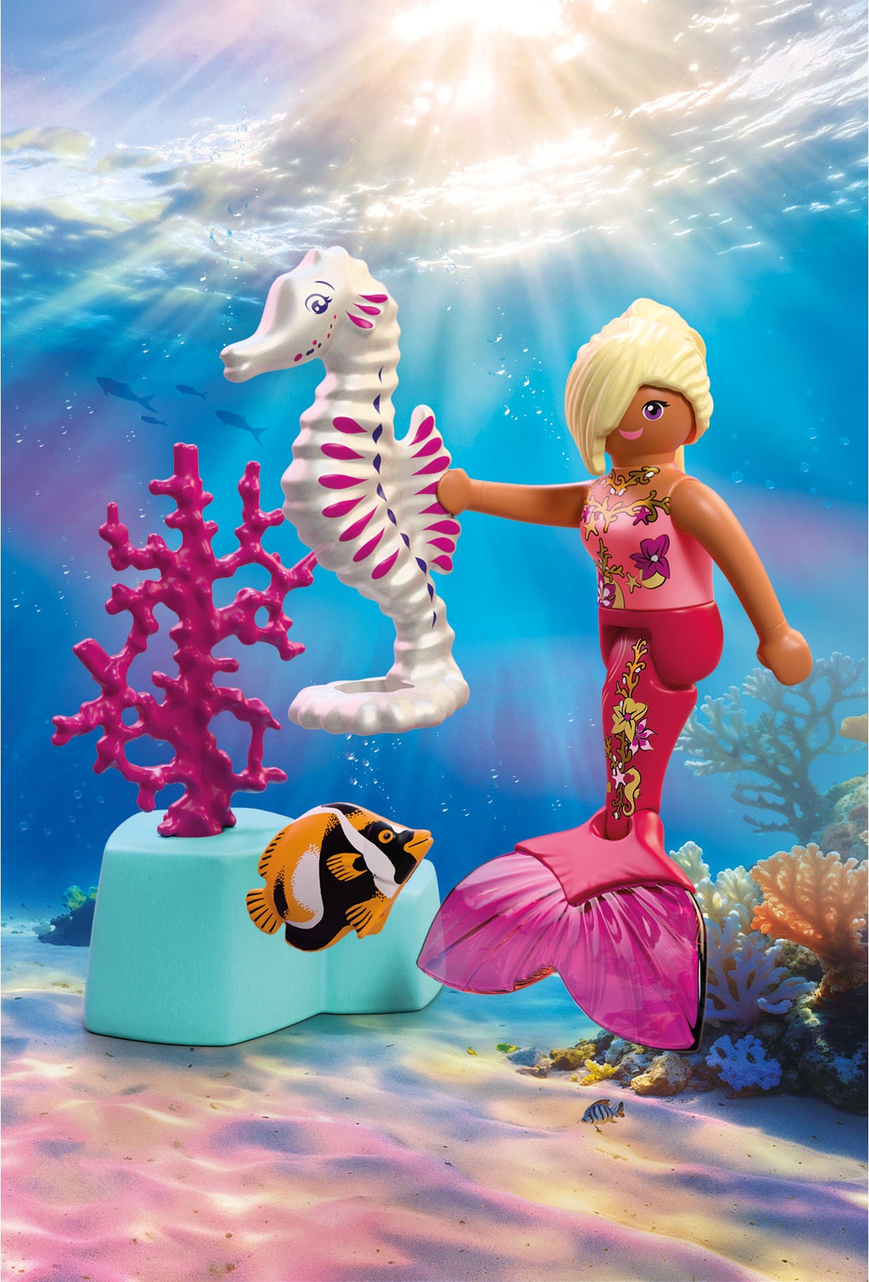 Playmobil® Konstruktions-Spielset »Meerjungfrau mit Seepferdchen (72109), Fantasy & Magic«