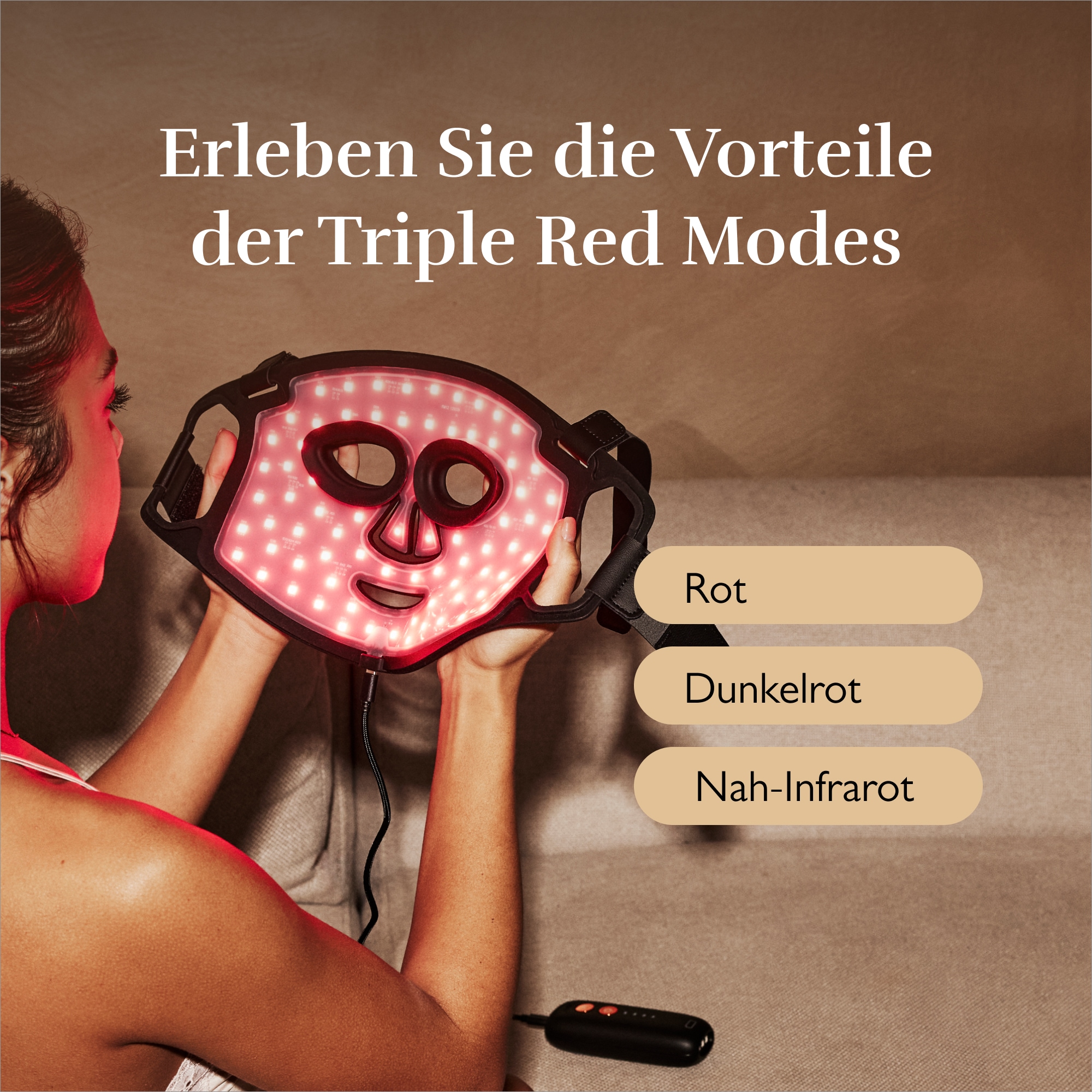 Silk'n Mikrodermabrasionsgerät »Silk'n Dual LED Mask«, Besonders intensive Anti-Aging