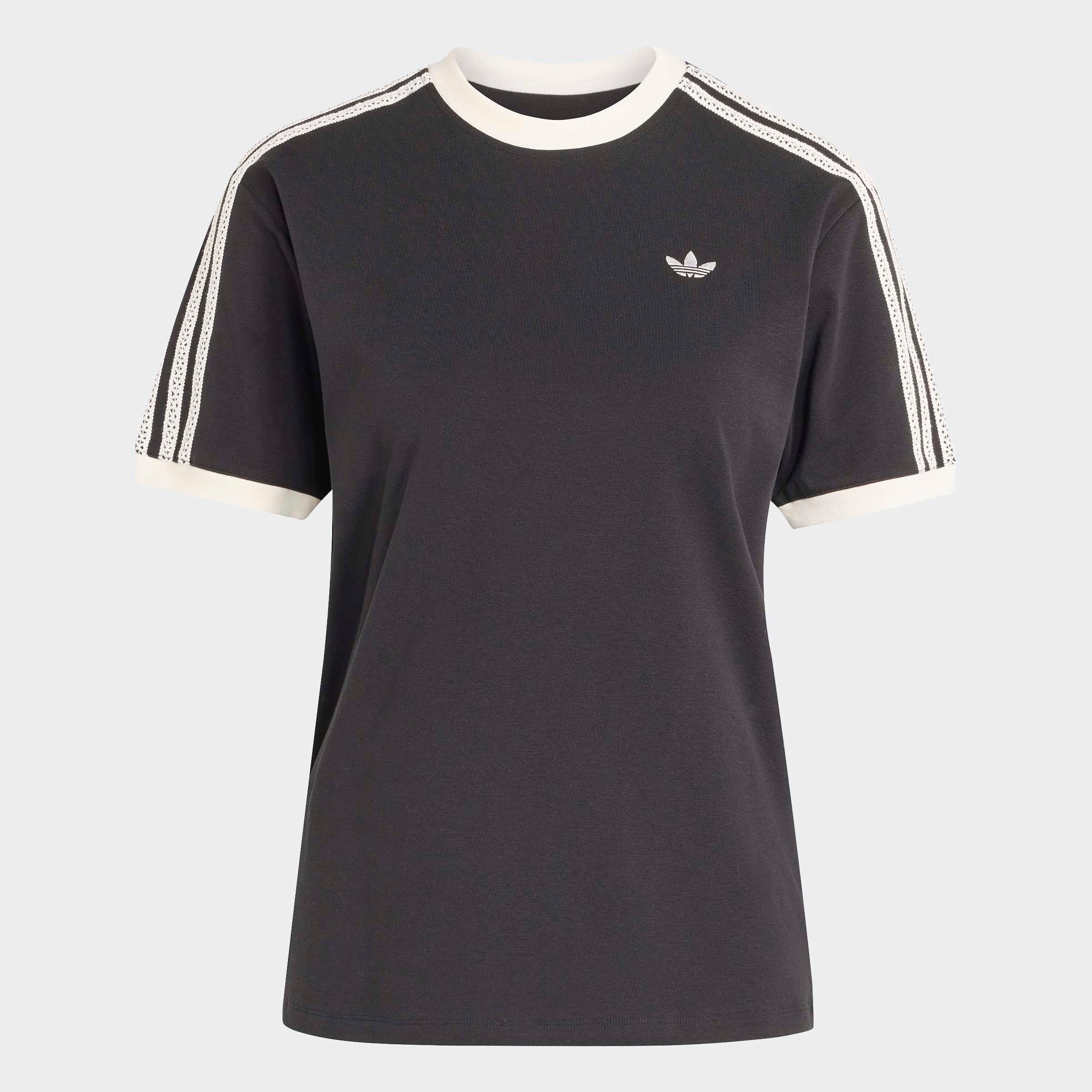 adidas Originals T-Shirt »ADIDAS ORIGINALS SUMMER GLOW ADVANCED 3-STREIFEN« mit sportlichem Stil, Rundhalsausschnitt, in normaler Länge