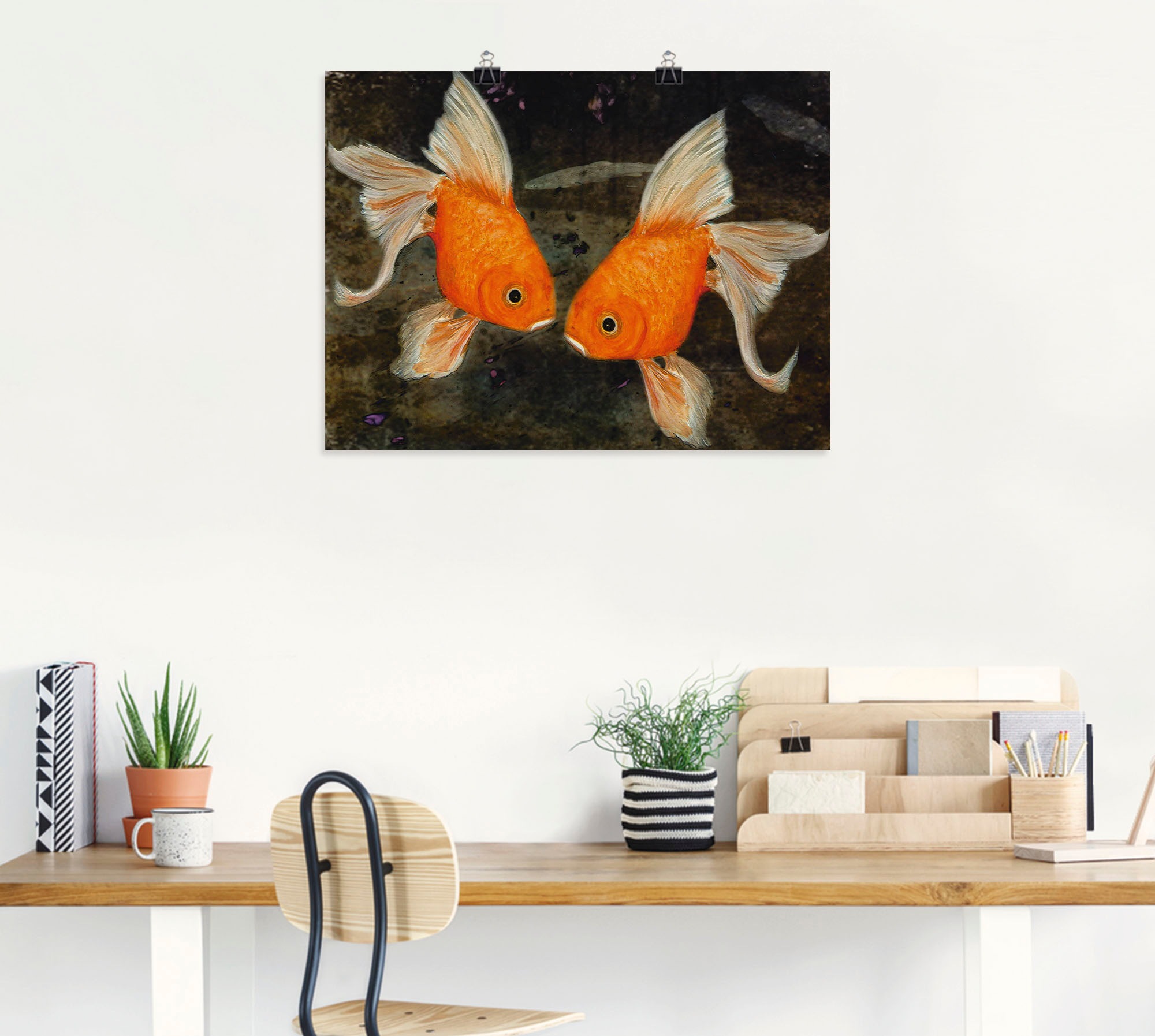 Artland Poster »Turtelfische« Wassertiere 1 Stk. tlg. ohne Rahmen