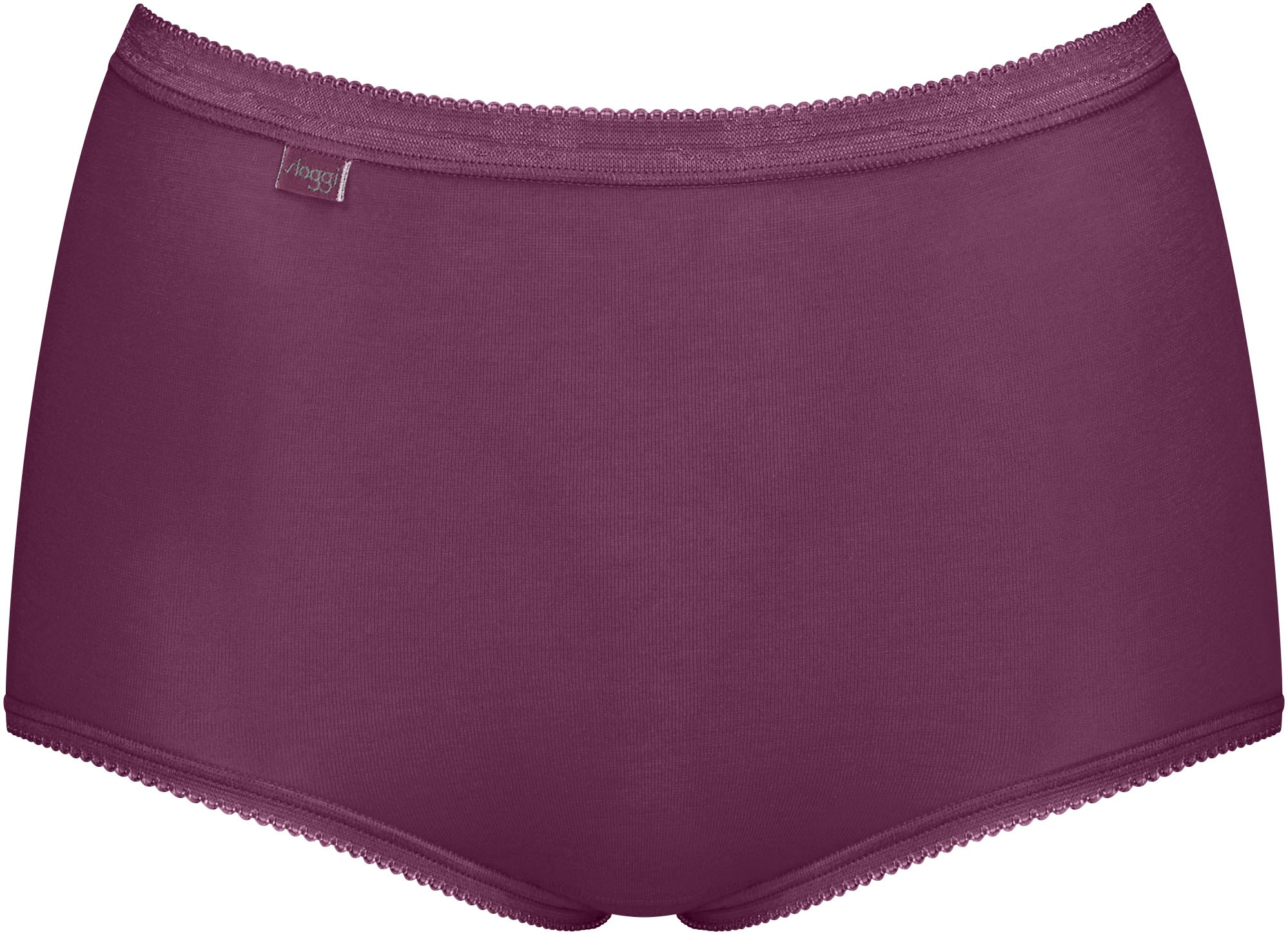 sloggi Maxislip »Basic+«, (4er Pack), Baumwollmischung, weiche Nähte, hohe Taille, elastisch
