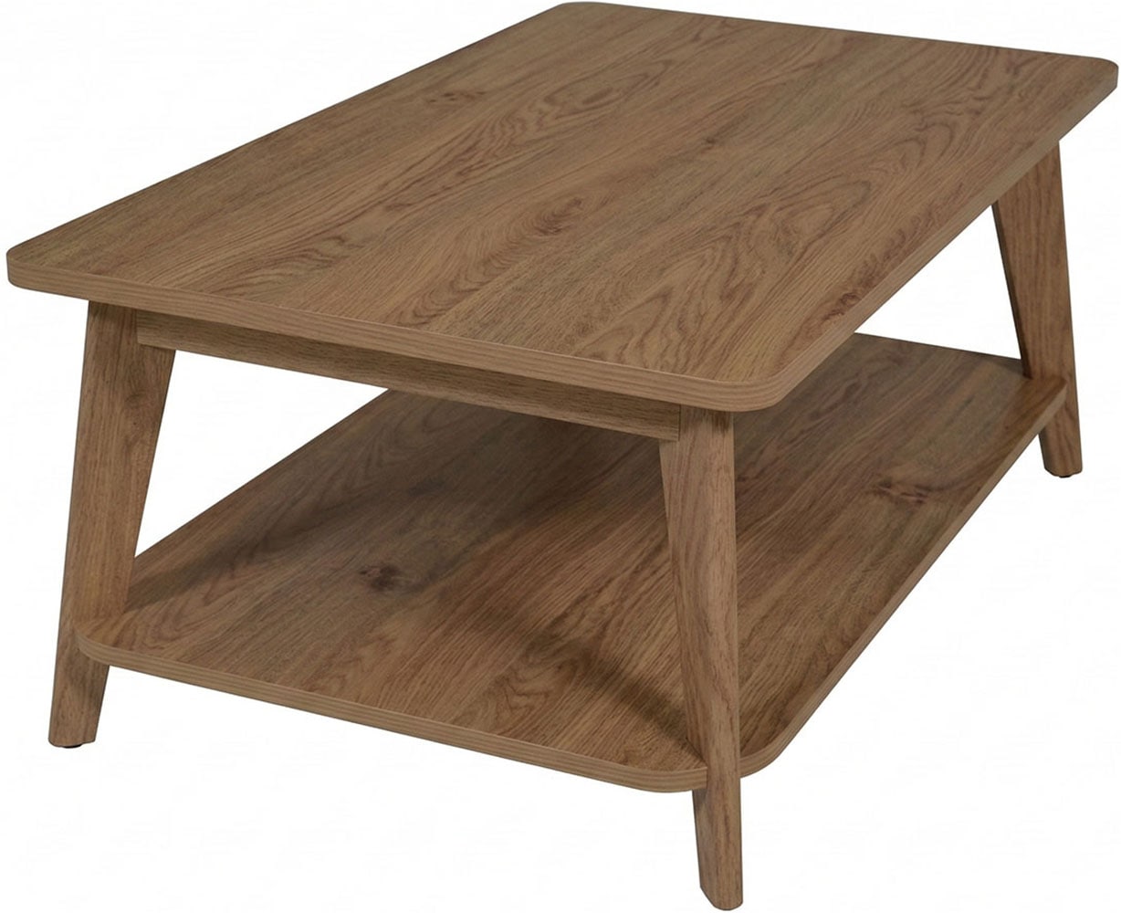 Jahnke Couchtisch »SIXTY COFFEE« Couchtisch, 2 Ebenen, Skandi, Eiche-Optik, Breite:110 cm