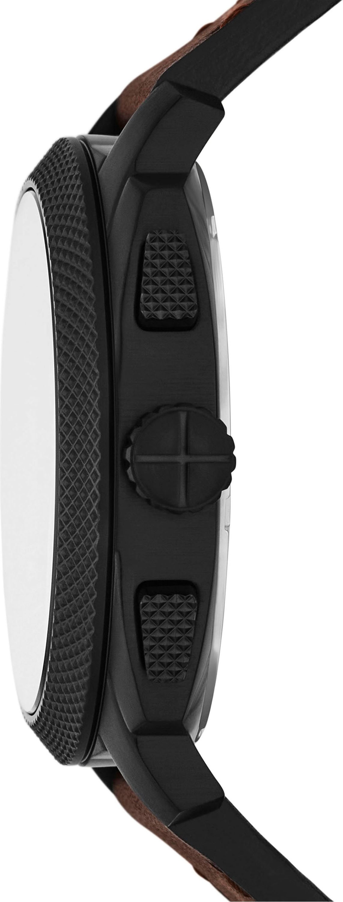 Fossil Chronograph »MACHINE (NEW GENERATION)«, (Set, 2 tlg., mit Armband), Quarzuhr, Armbanduhr, Herrenuhr, Lederarmband, Ideal auch als Geschenk