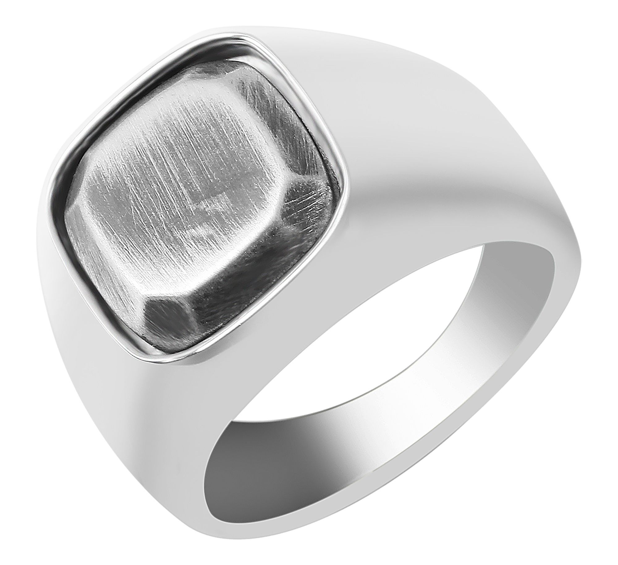 Adelia´s Fingerring »Herren Ring aus Edelstahl«