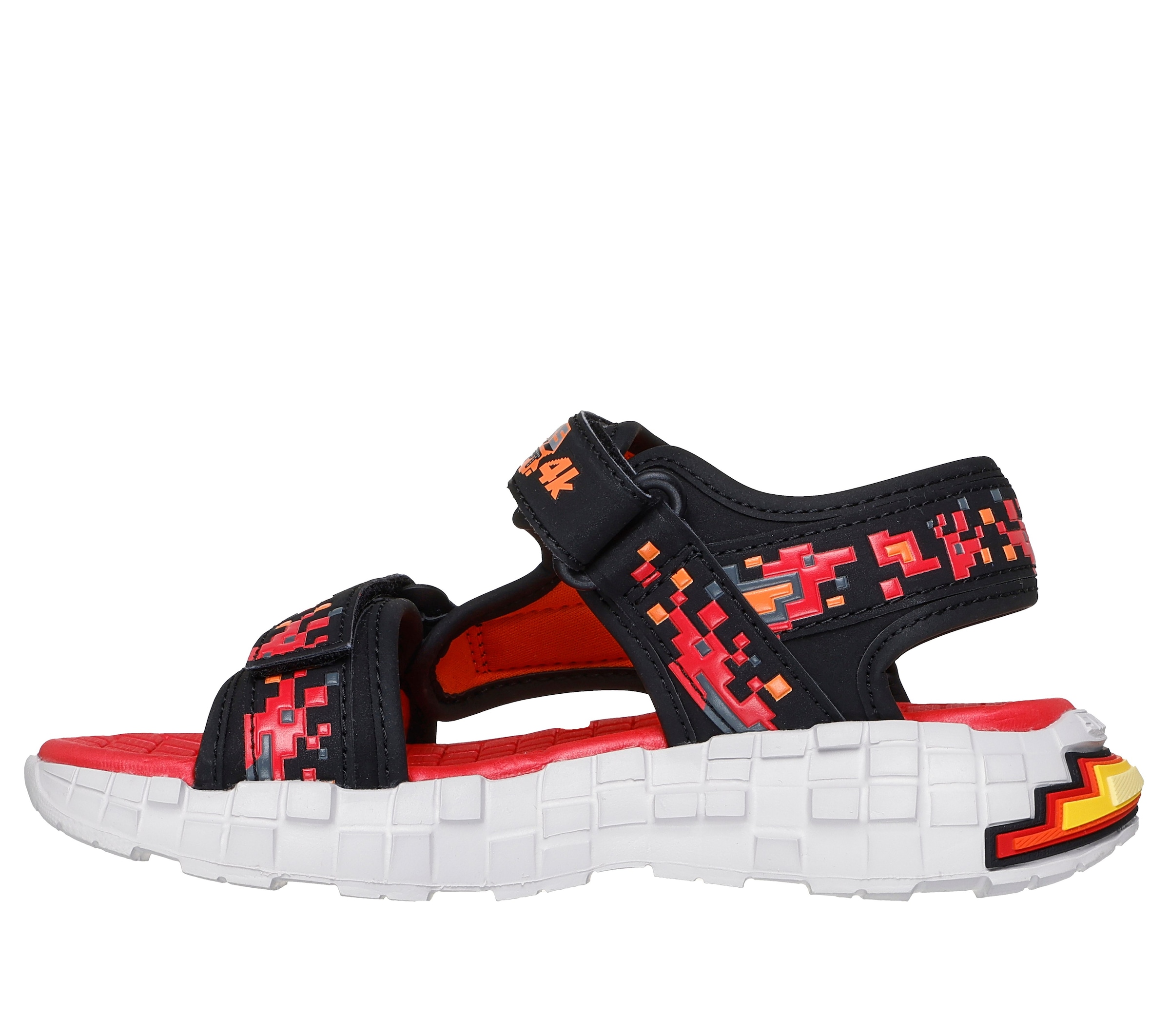 Skechers Sandale »MEGA-SPLASH 4K«  Mega Craft Sandale mit Klettverschluss, Größenschablone zum Download