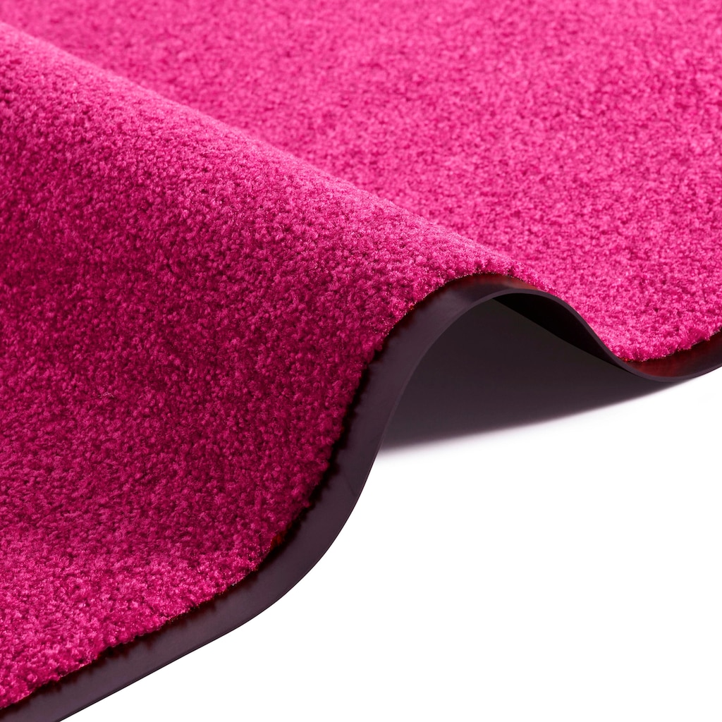 HANSE Home Fußmatte »Wash & Clean«, rechteckig, Schmutzfangteppich, Uni-Farben, Rutschfest, Robust, waschbar