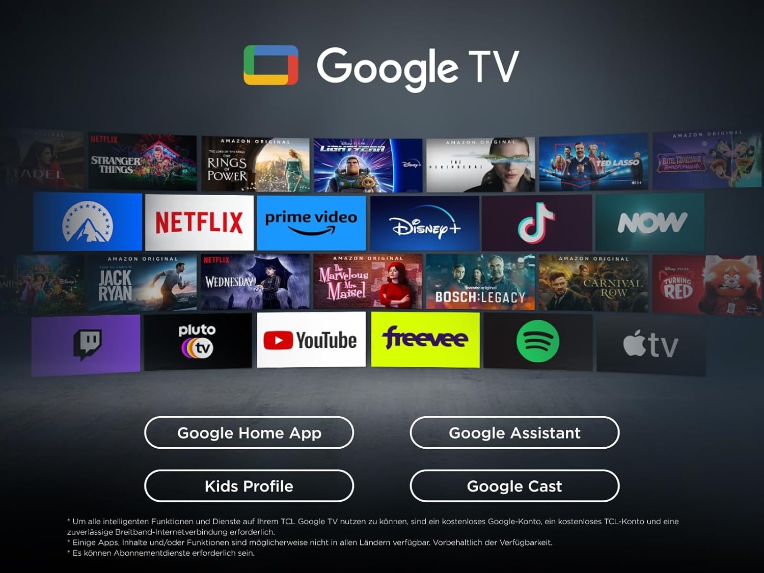 TCL QLED-Fernseher »65T69CX1« 164 cm/65 ″