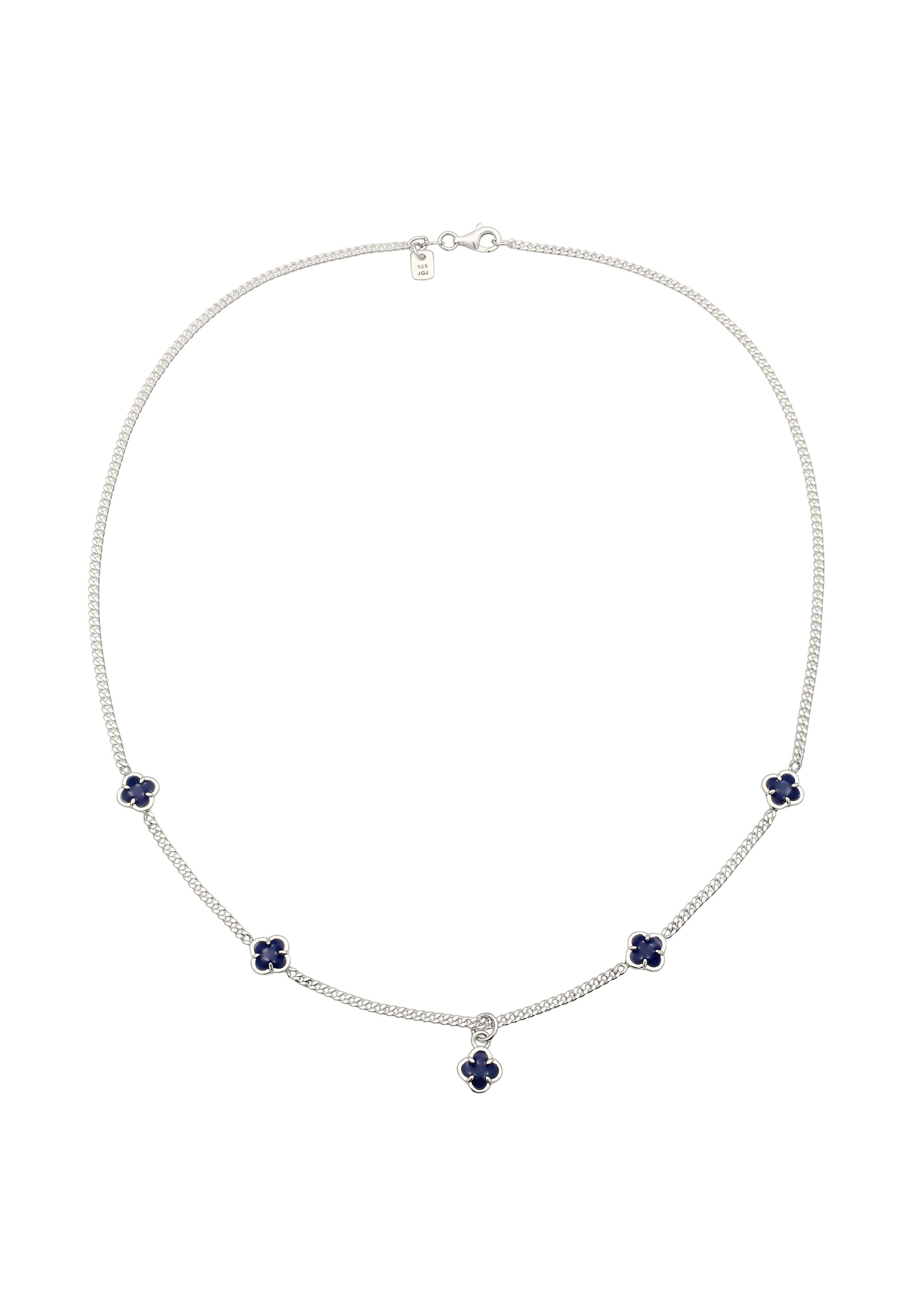 Kuzzoi Silberkette »Halskette Kleeblatt 925 Sterling Silber«