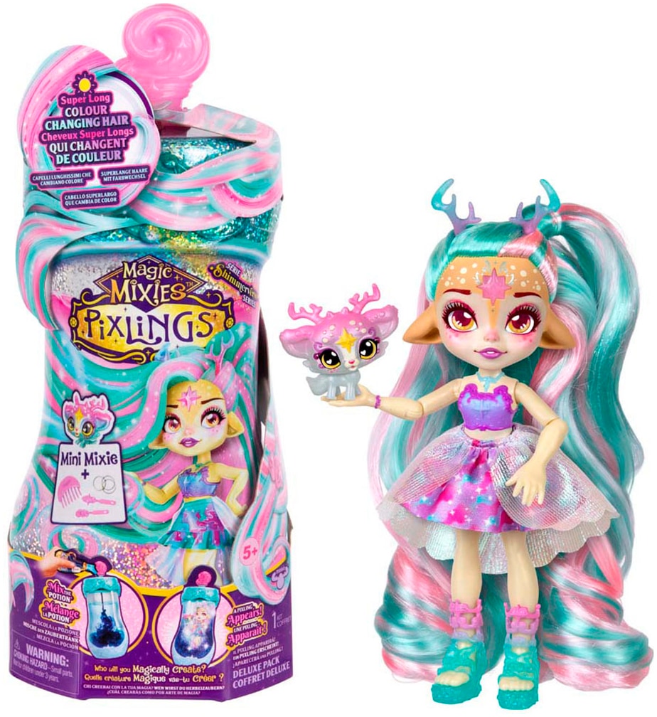 Anziehpuppe »Magic MIxies Galaxy Hair Pixling - Deerlee«