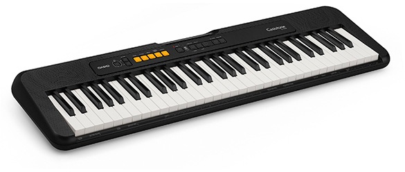 CASIO Home-Keyboard »CT-S100AD«, (Set, 3 St.), inkl. Netzadapter und Stativ