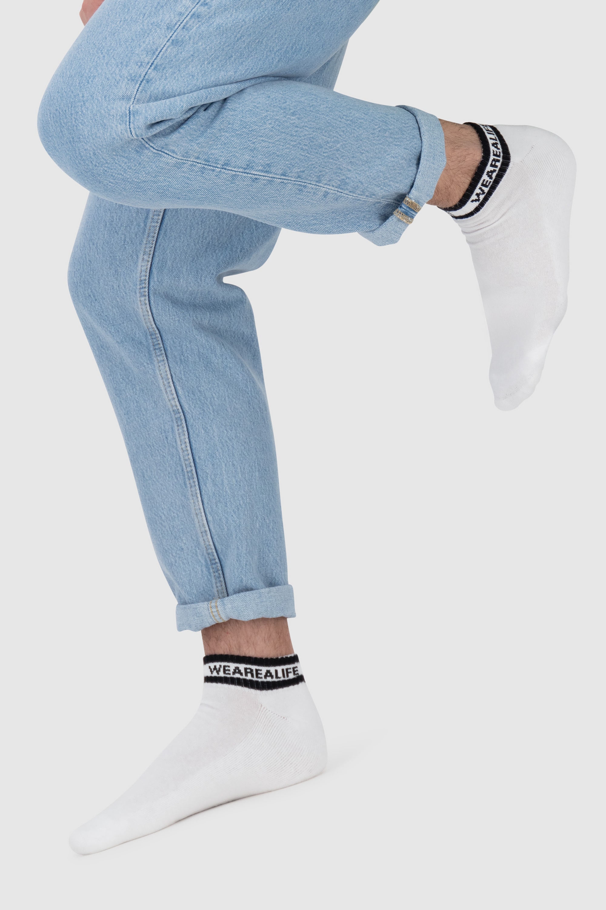 Alife & Kickin Sneakersocken kurze sportliche Socken mit Steifen, aus Baumwolle mit weichem Bund