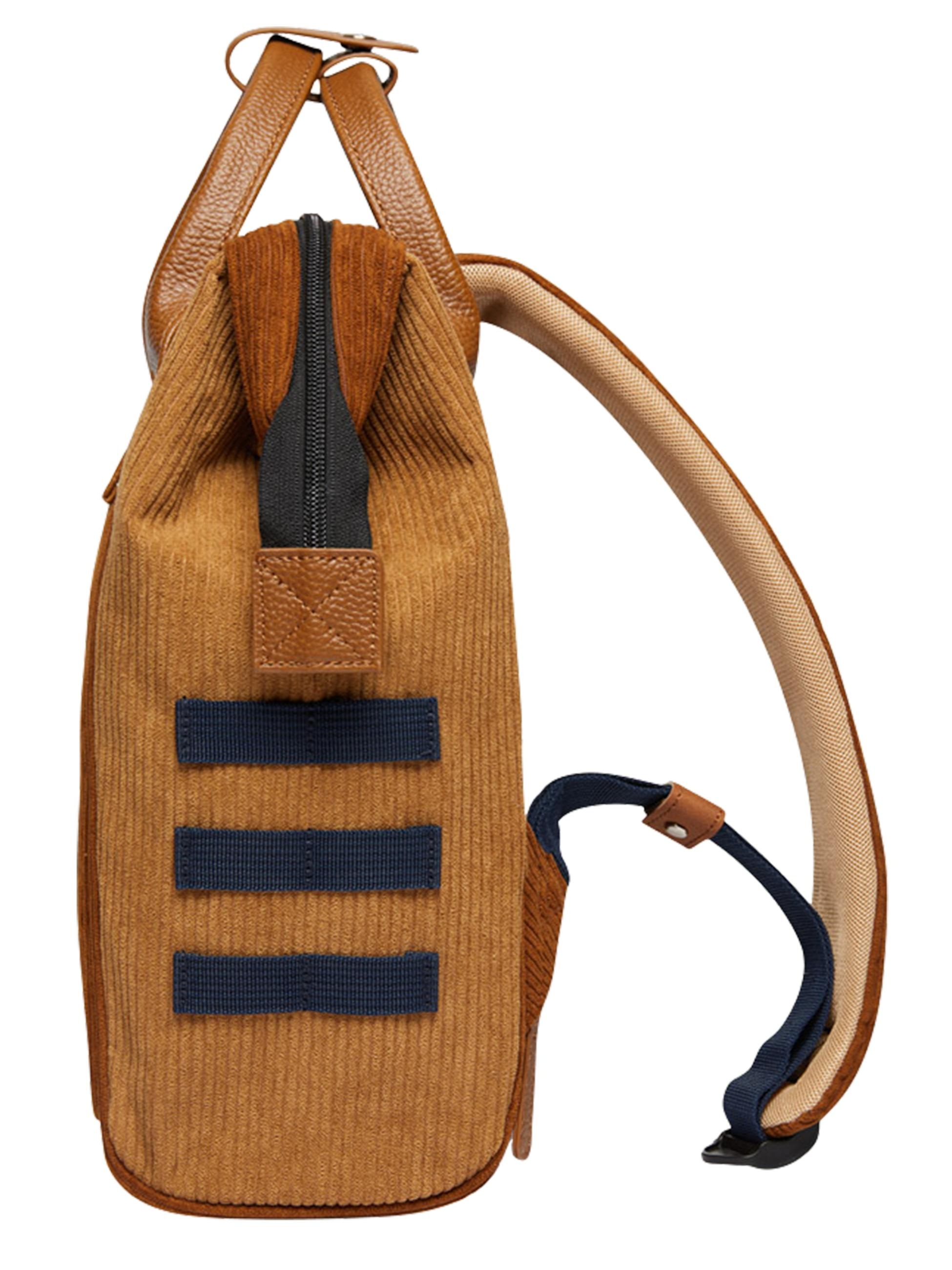 CABAIA Tagesrucksack »Tagesrucksack Adventurer S Cord Recycled«, Cord-Rucksack mit austauschbaren Vordertaschen