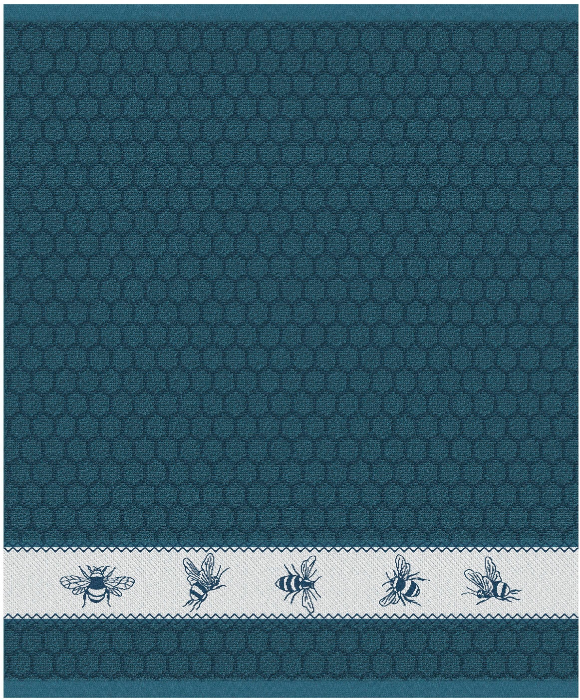 DDDDD Geschirrtuch »DDDDD Küchentuch Bees 50 x 55 (6er-Pack)« schnell trocknend, 100% Baumwolle, mit Bienen in der Bordüre