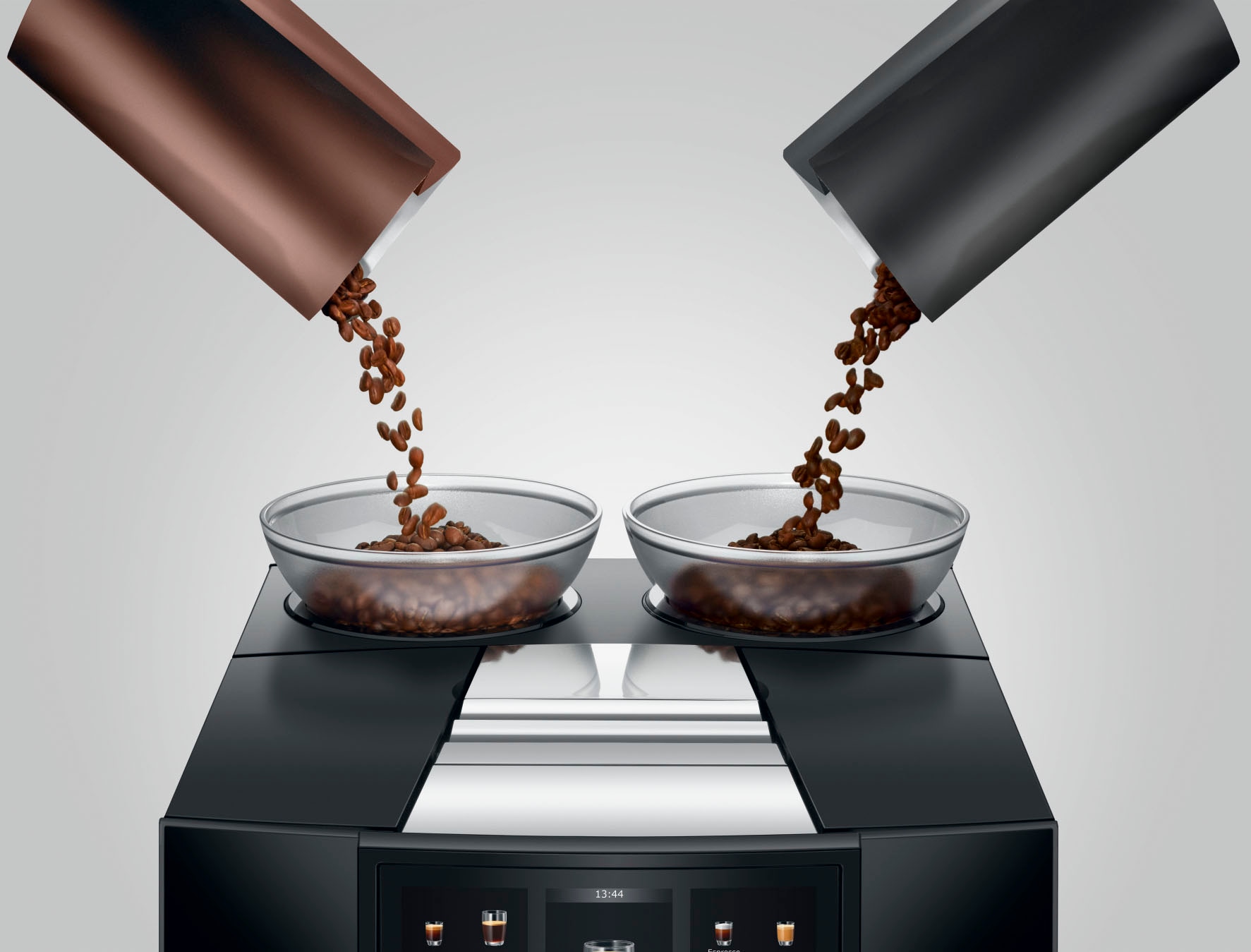 JURA Kaffeevollautomat »15478 GIGA 10 (EA), Diamond Black« 35 Spezialitäten, Cold Brew, 2 Mahlwerk