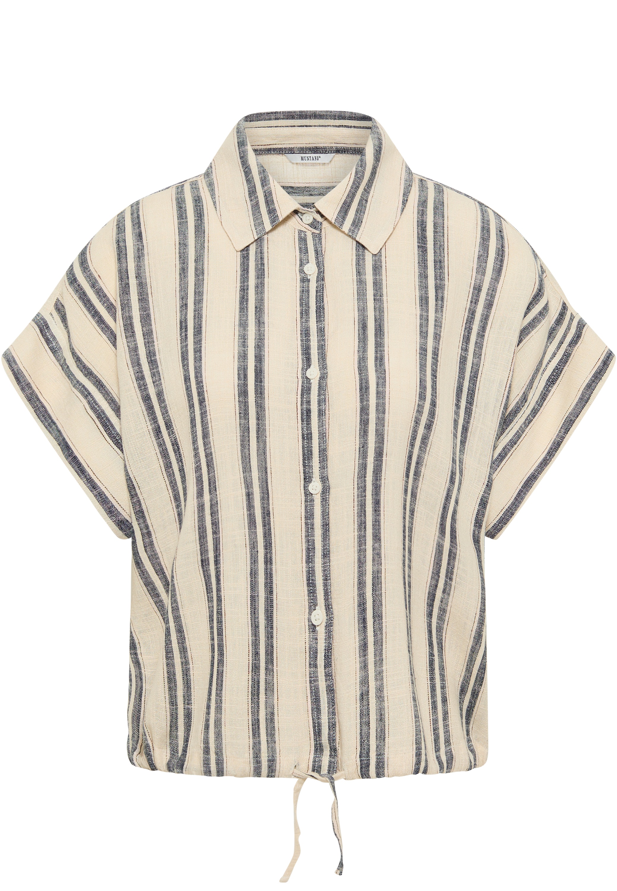 MUSTANG Kurzarmbluse »Damen Style Muce Short Sleeve«