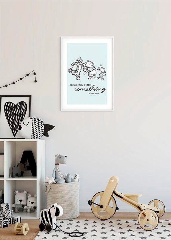 Komar Bild »Winnie the Pooh Little Something«, Disney, (1 St.), Wandbild zur Dekoration im Kinderzimmer - ohne Rahmen