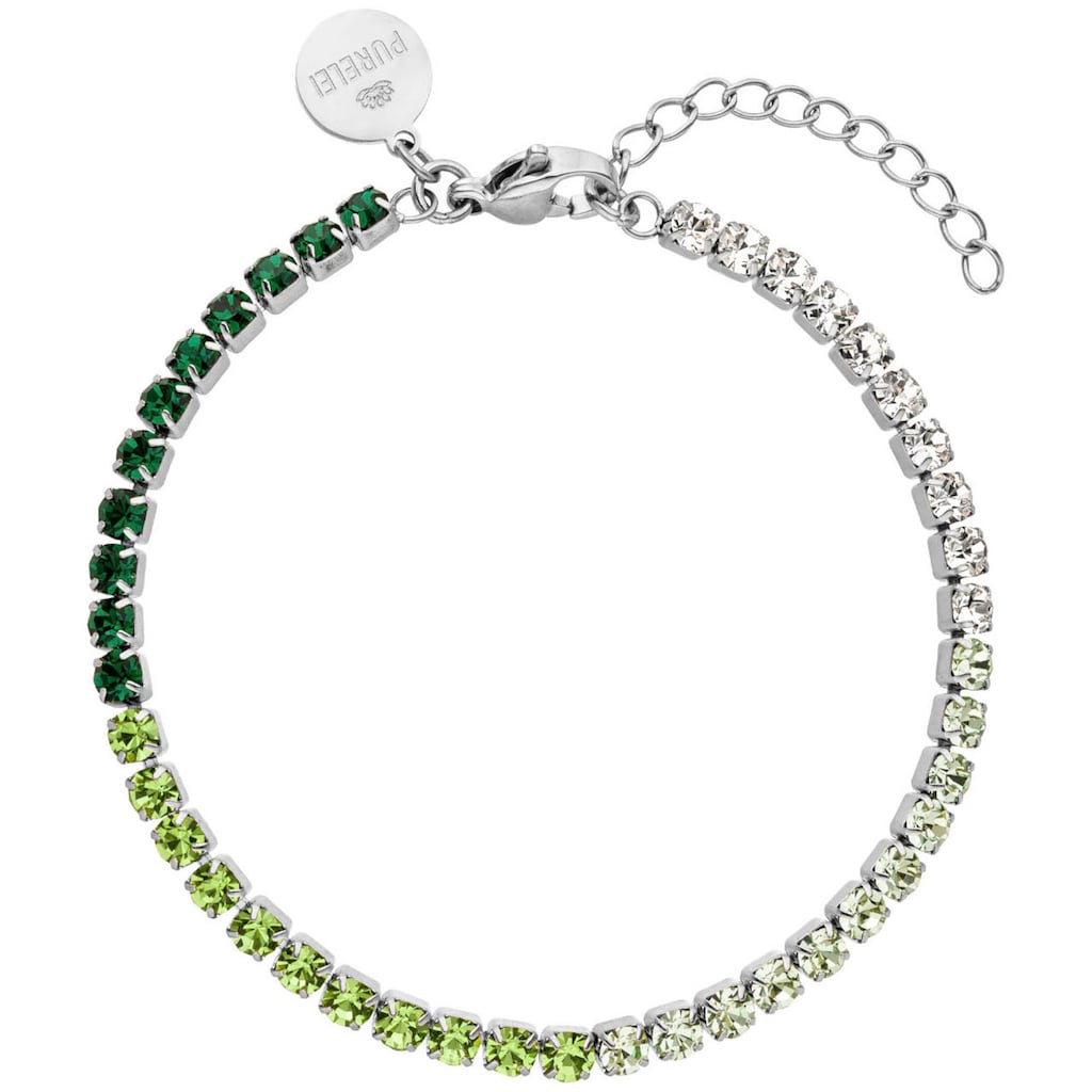 Purelei Armband »Schmuck Geschenk Green Glow Armschmuck Armkette, 23452«