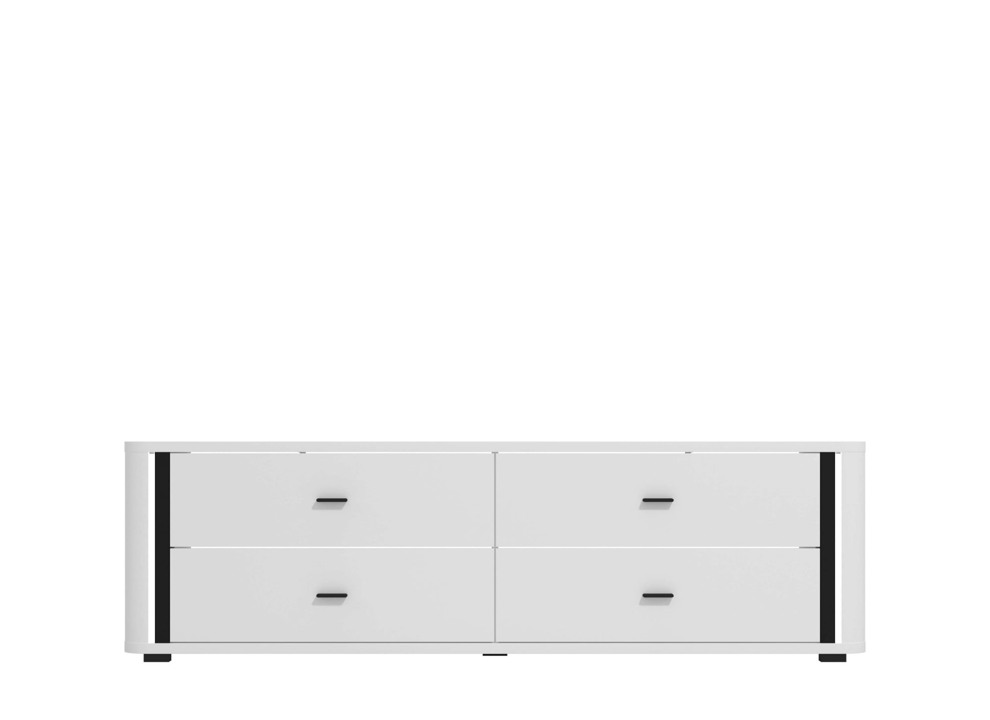INOSIGN TV-Bank »York , TV-Kommode, TV-Schrank, TV-Bank« mit 4 geräumigen Schubladen, Breite 176,5 cm, wandmontage