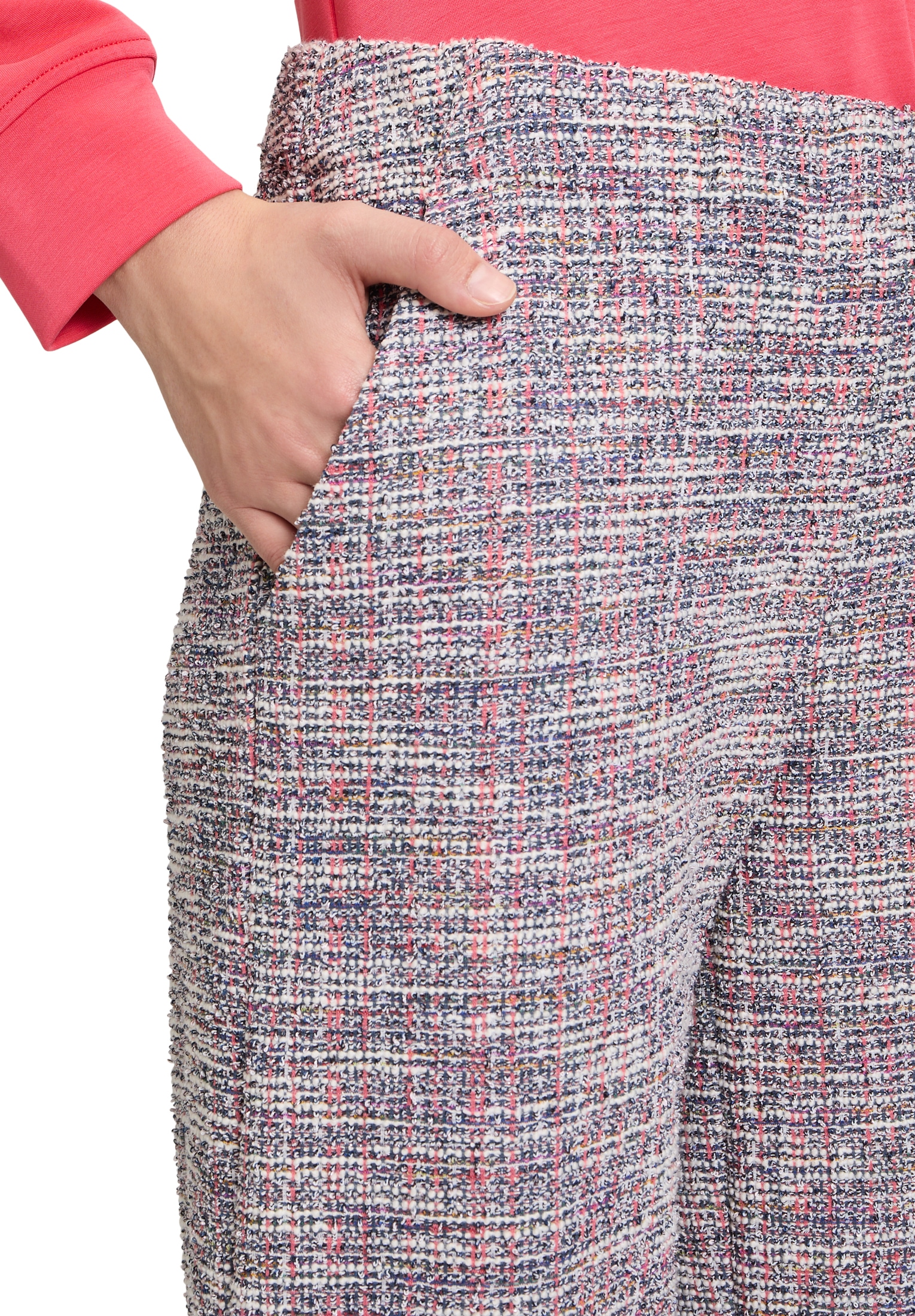Betty&Co Schlupfhose »Schlupfhose mit Struktur«