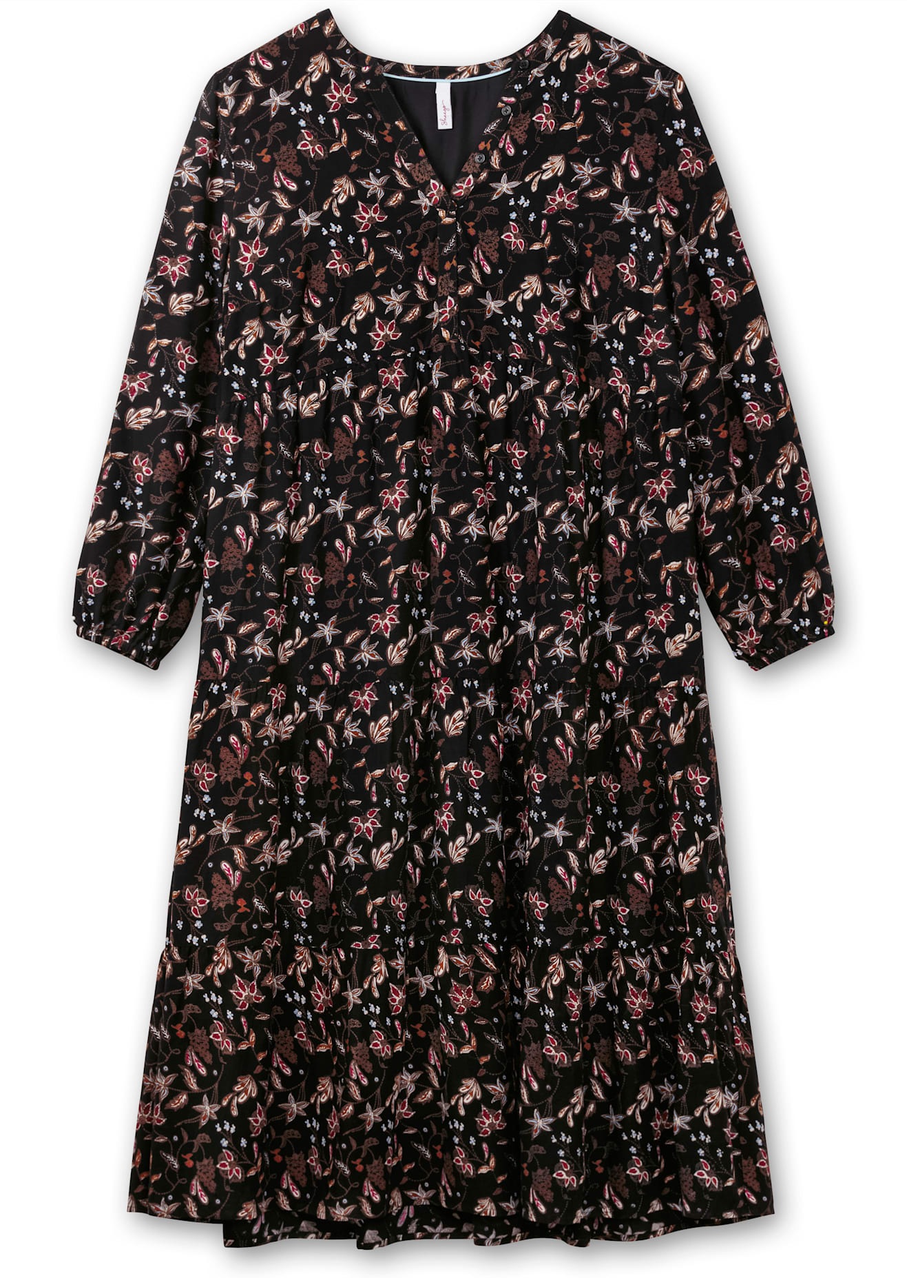 Sheego Maxikleid »Druckkleid«