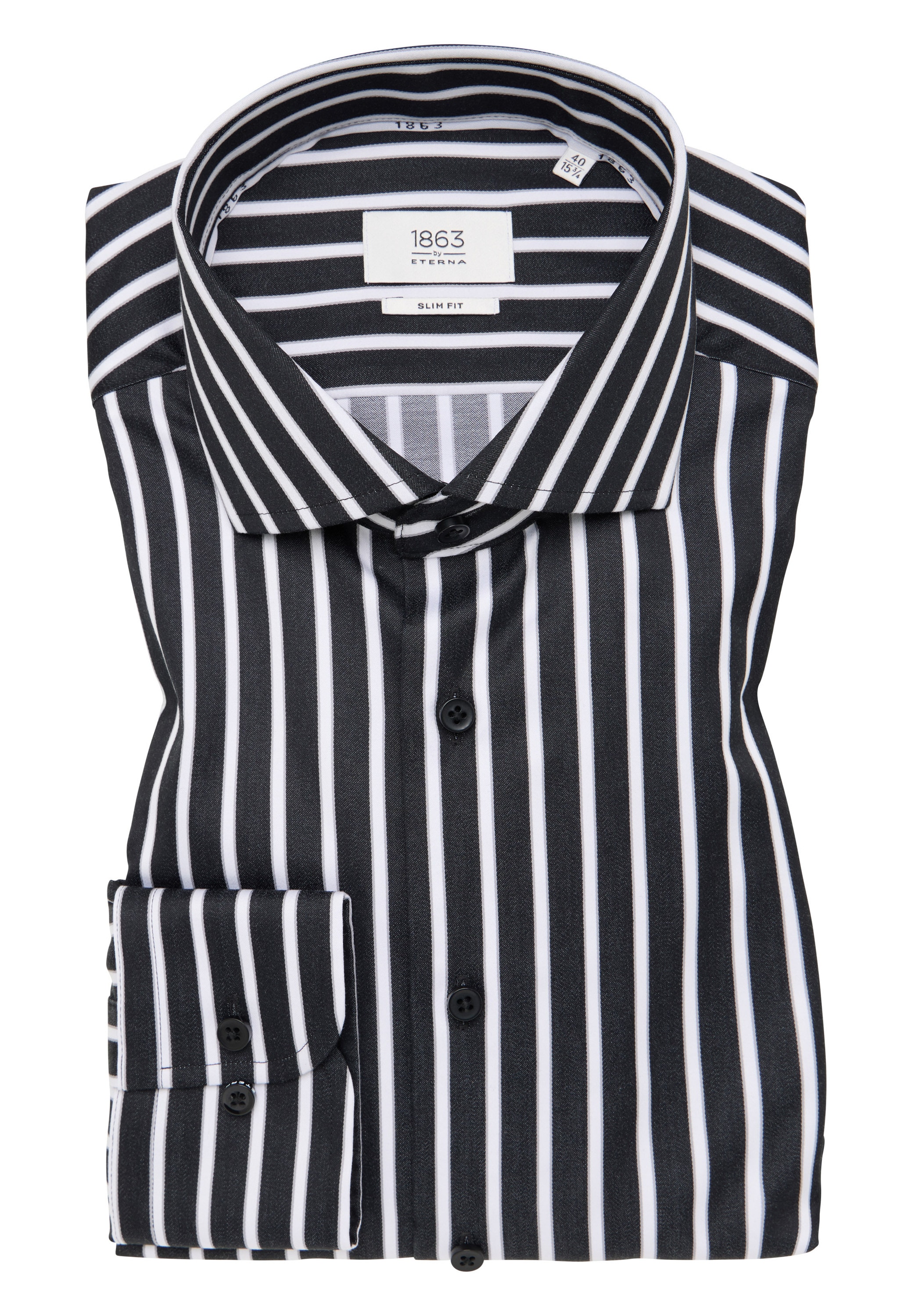 Eterna Langarmhemd »SLIM FIT«, NON IRON (bügelfrei)