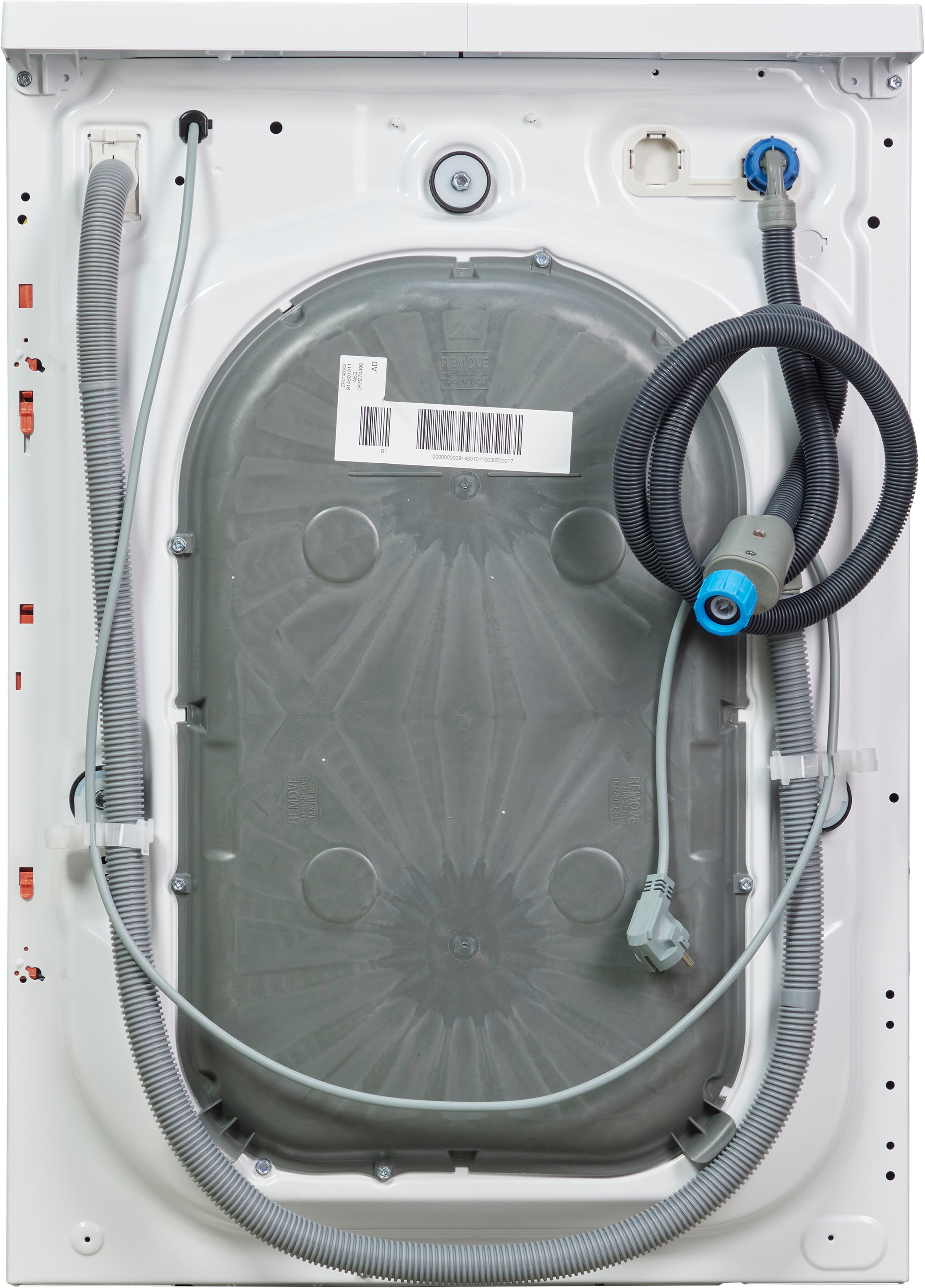 AEG Waschmaschine »LR7D70490«, 7000 ProSteam®, LR7D70490, 9 kg, 1400 U/min, ProSteam - Dampf-Programm für 96 % weniger Wasserverbrauch & Wifi